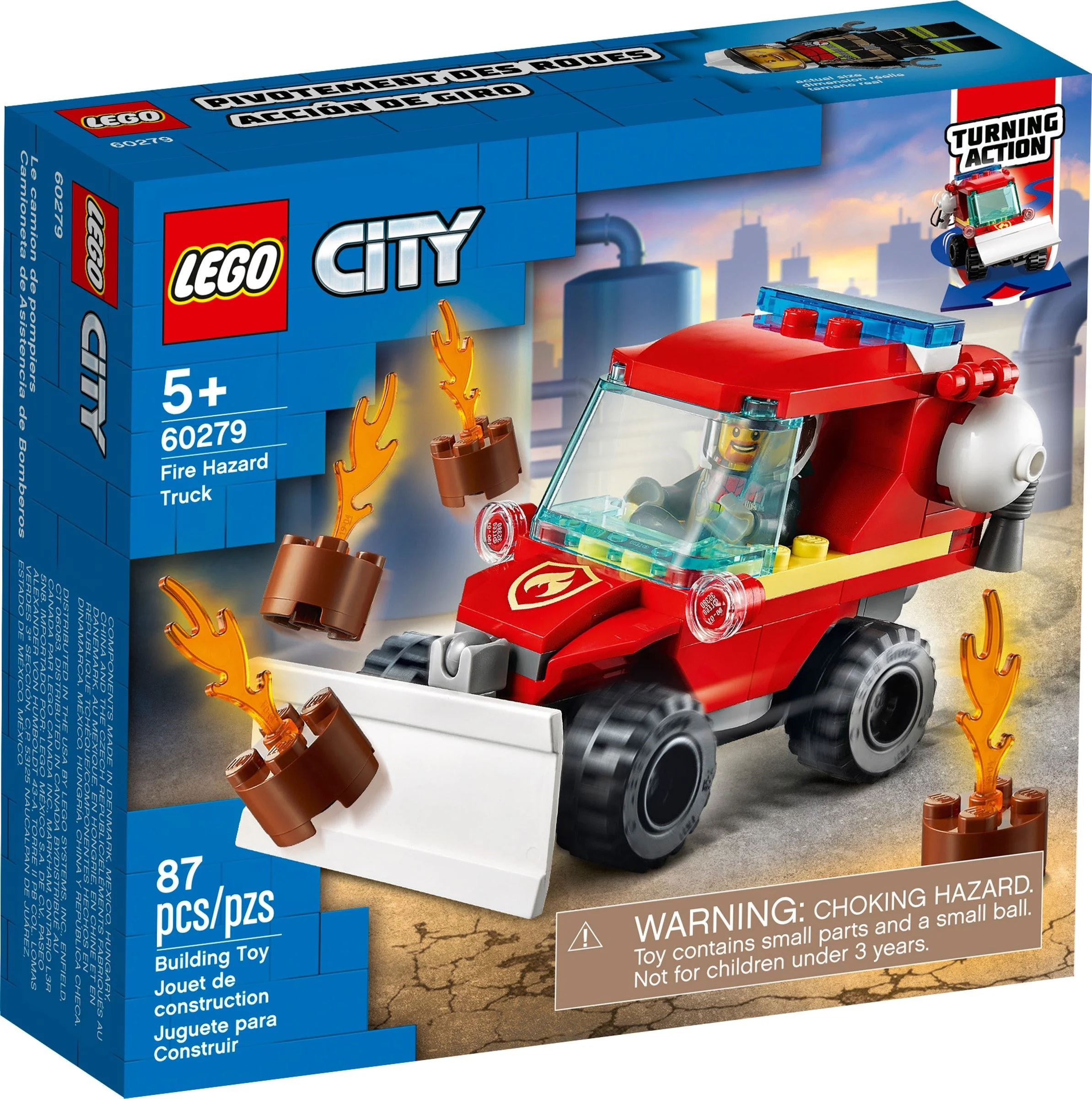 LEGO® 60279 3 Lego City Fire Mały Wóz Strażacki - zdjęcie 2