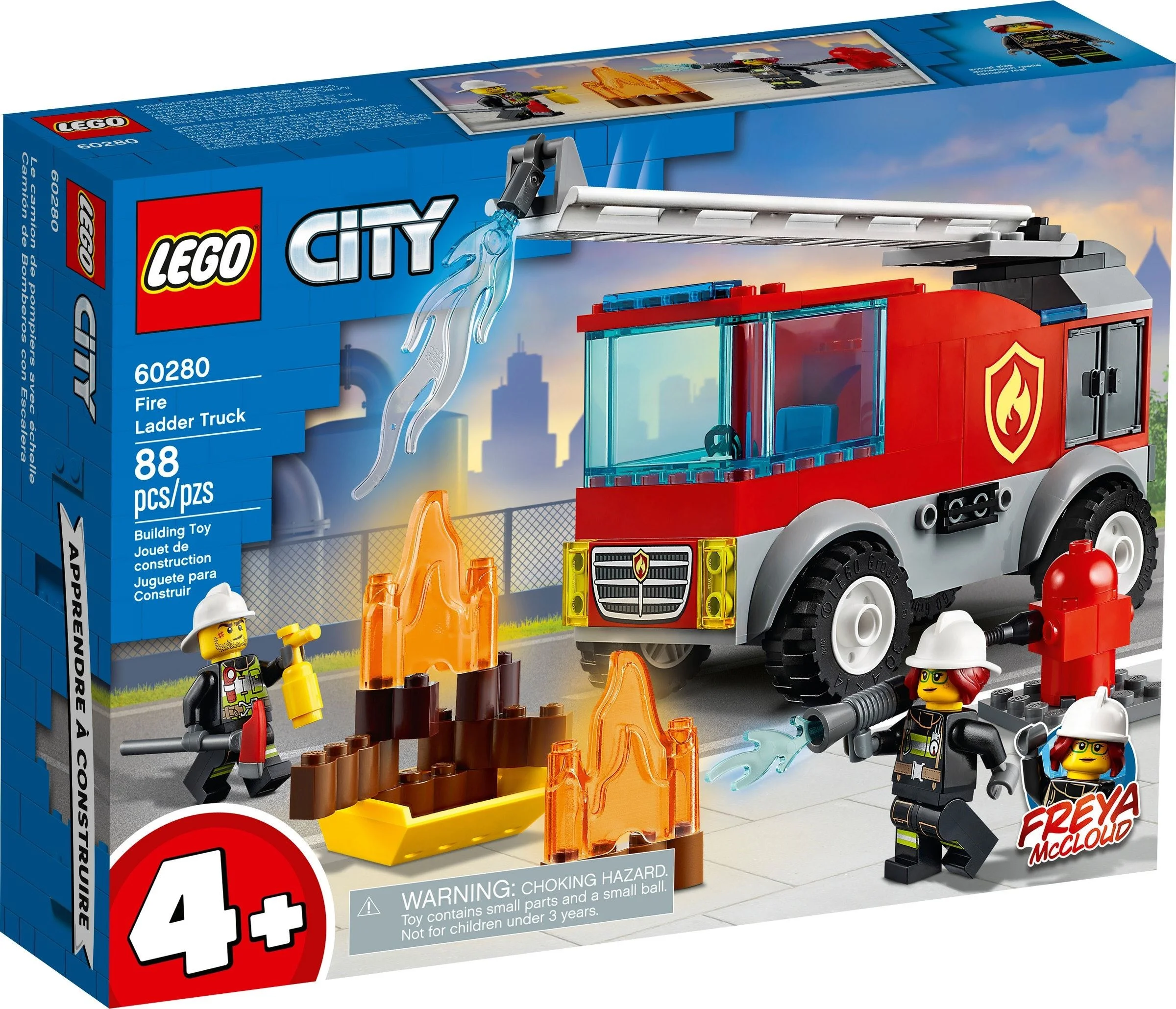 LEGO® 60280 Wóz strażacki z drabiną - zdjęcie 2