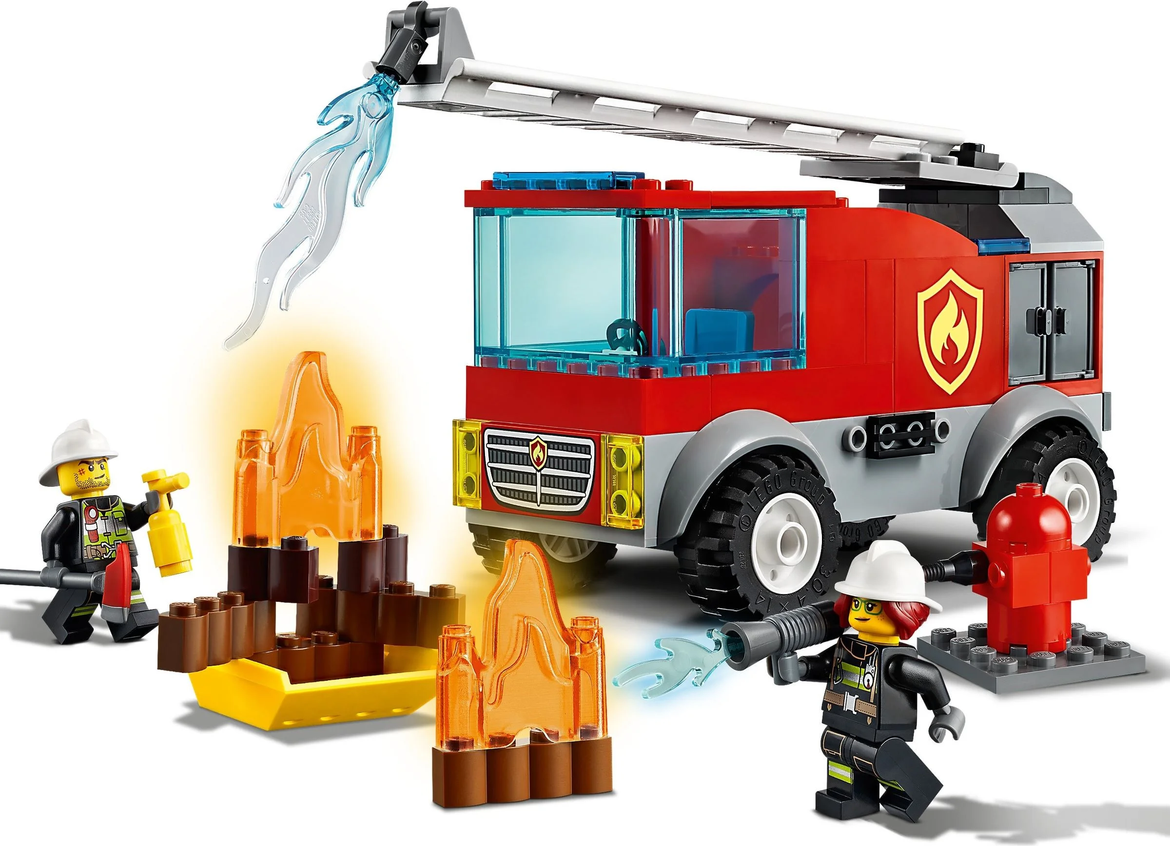LEGO® 60280 Wóz strażacki z drabiną - zdjęcie 5