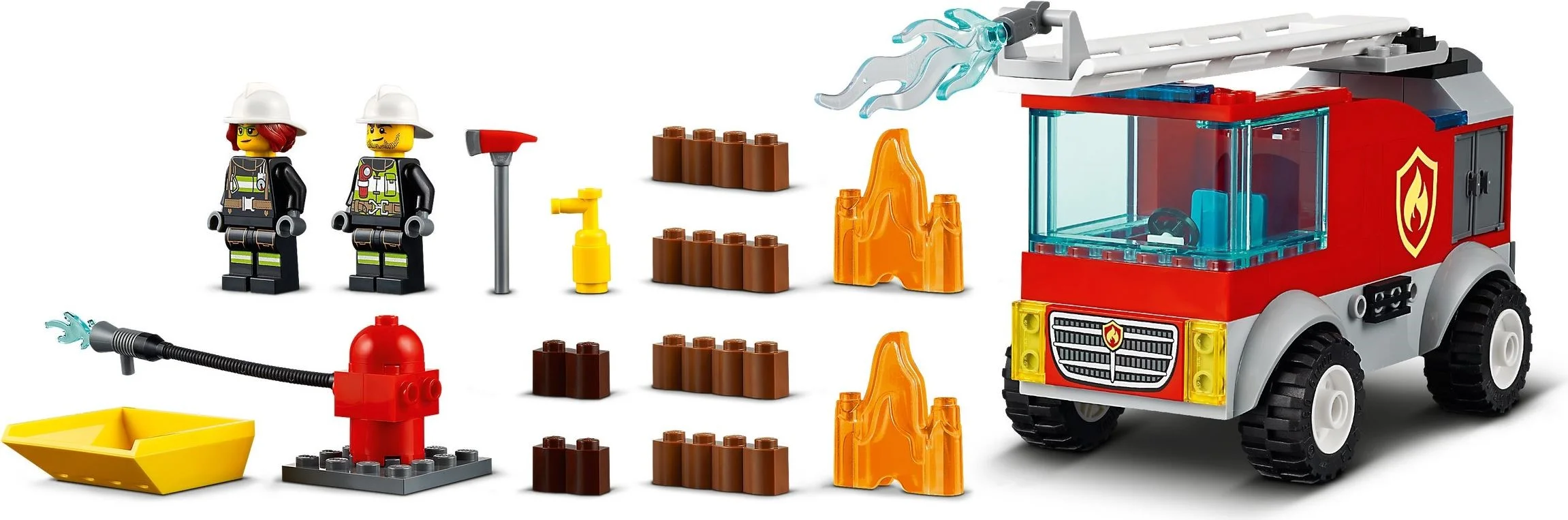 LEGO® 60280 Wóz strażacki z drabiną - zdjęcie 9