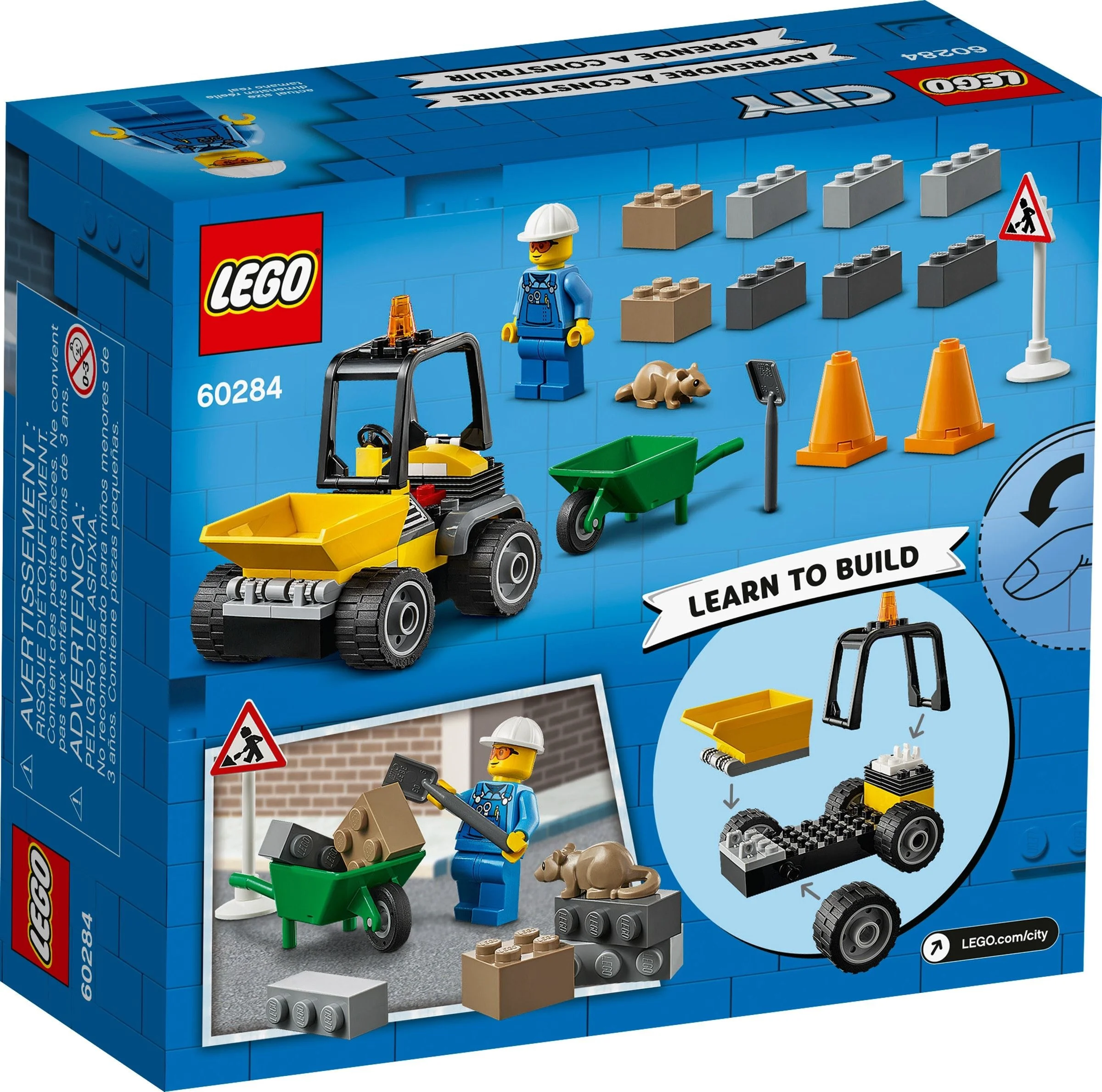 LEGO® 60284 Pojazd do robót drogowych - zdjęcie 7