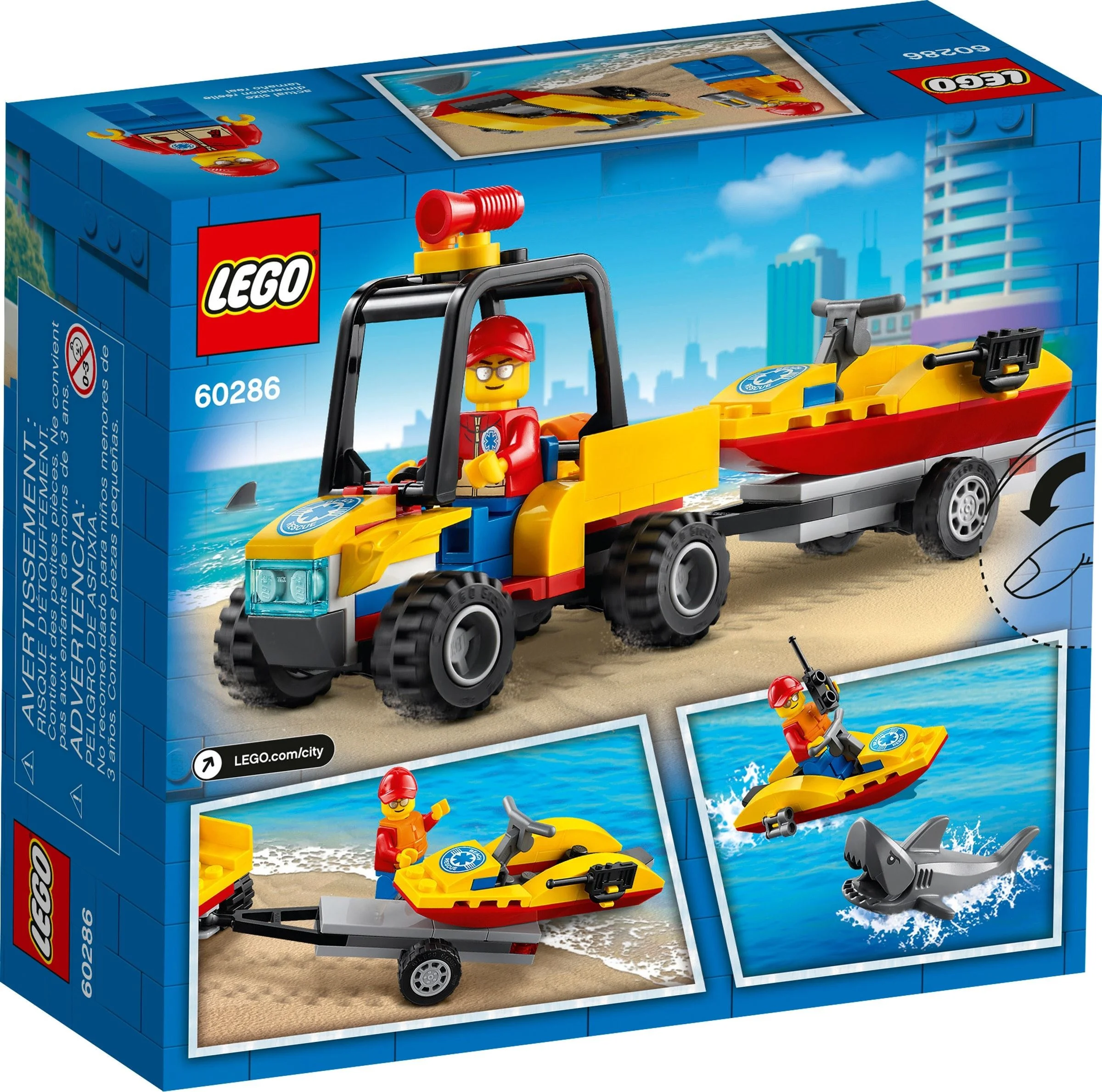 LEGO® 60286 Plażowy quad ratunkowy - zdjęcie 10