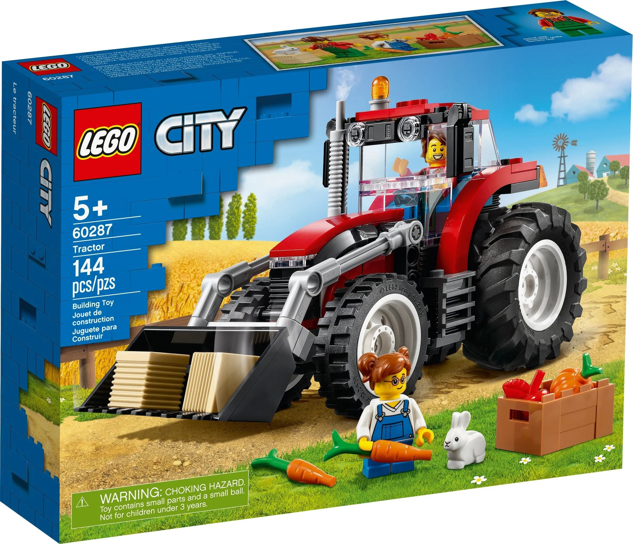 LEGO® 60287 Traktor ciągnik rolniczy rolnik - zdjęcie 2