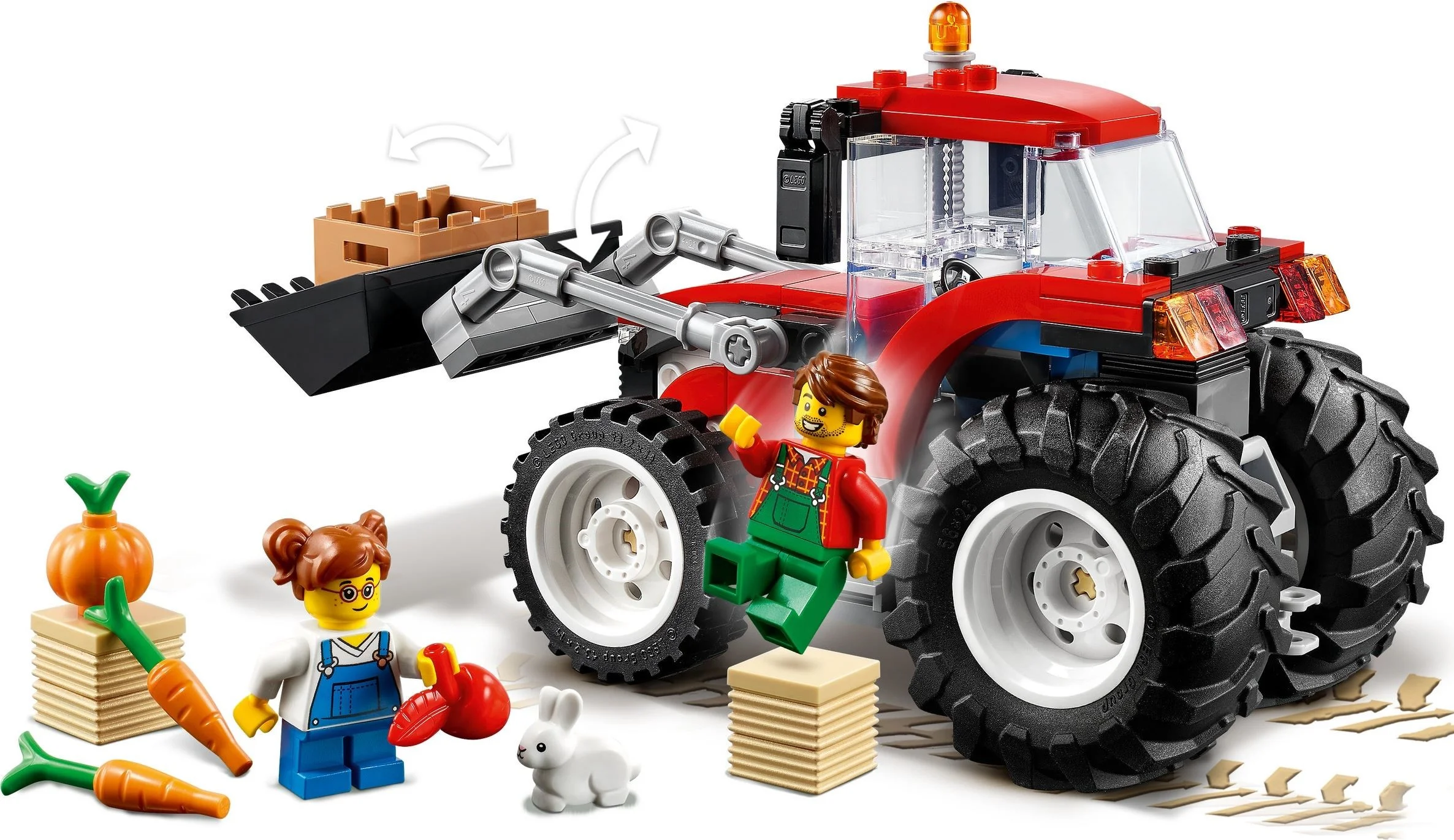 LEGO® 60287 Traktor ciągnik rolniczy rolnik - zdjęcie 7