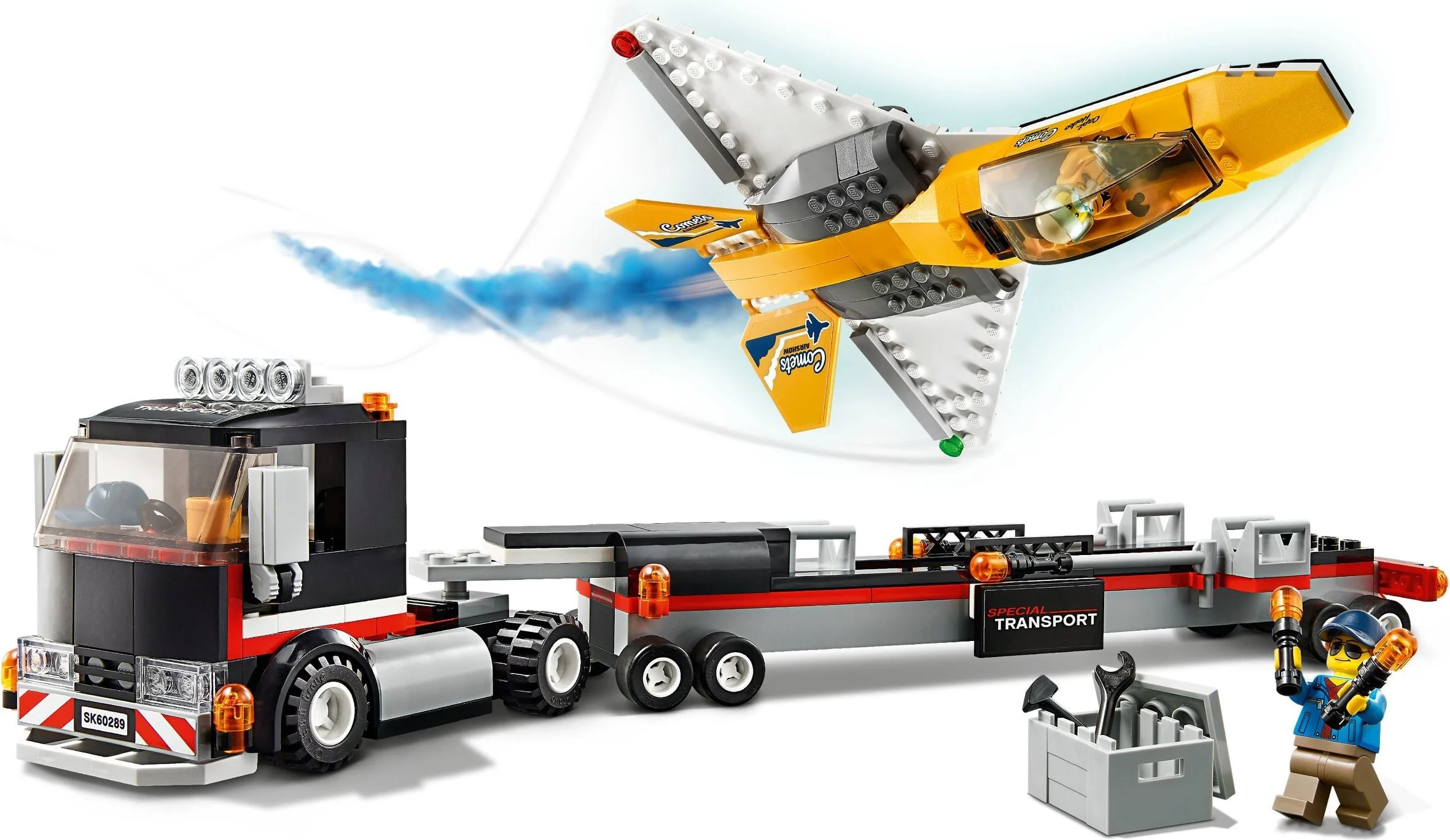 LEGO® 60289 Transporter odrzutowca pokazowego - zdjęcie 5