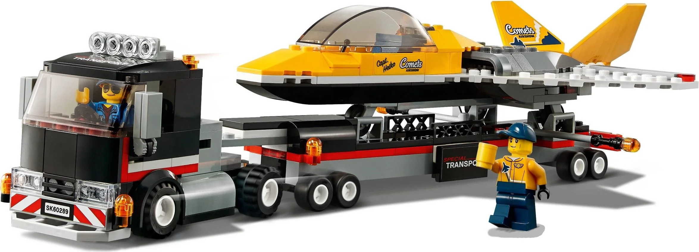 LEGO® 60289 Transporter odrzutowca pokazowego - zdjęcie 8