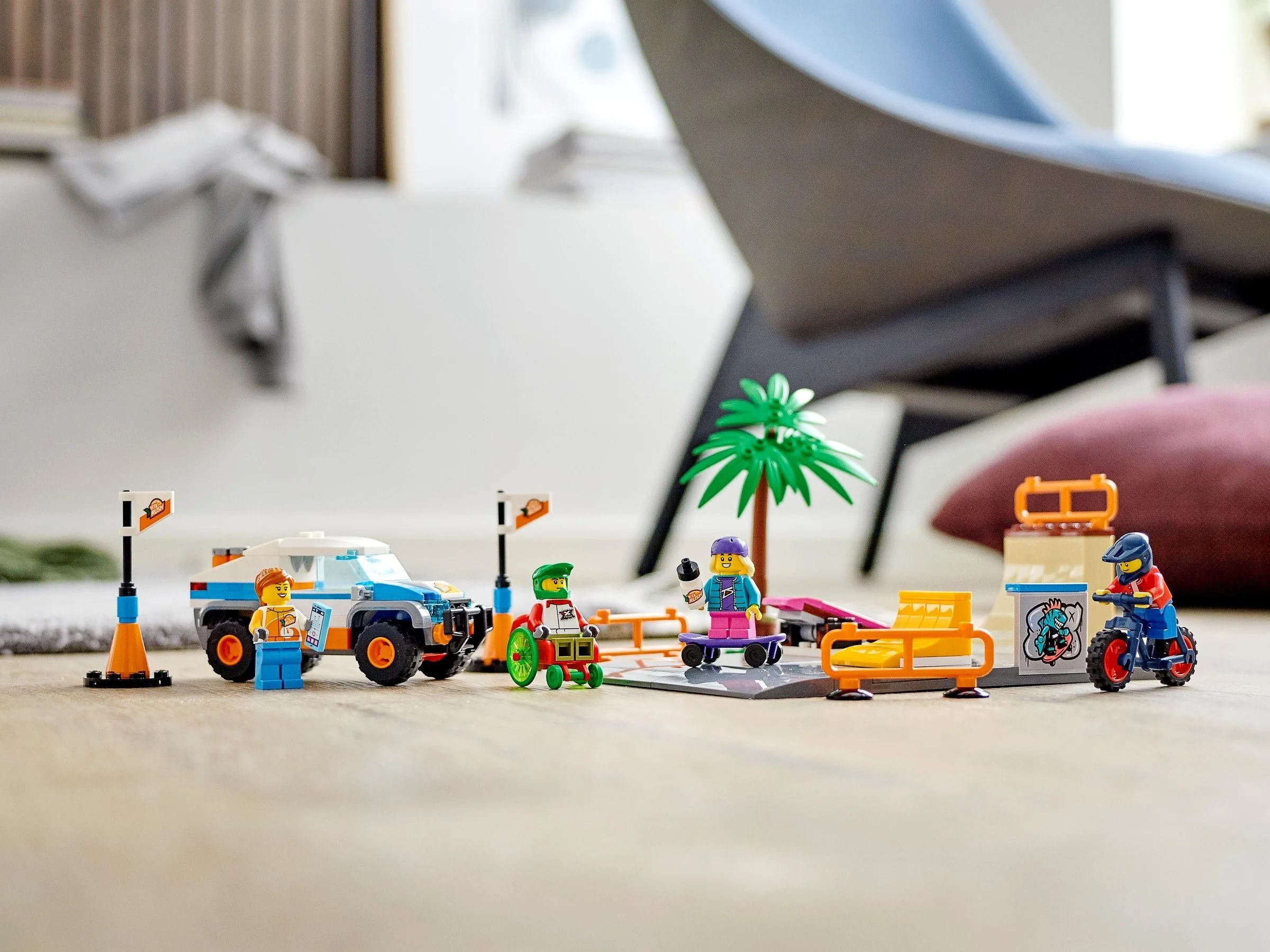 LEGO® 60290 Skatepark Deskorolka Obtarcia Opakowania - zdjęcie 4