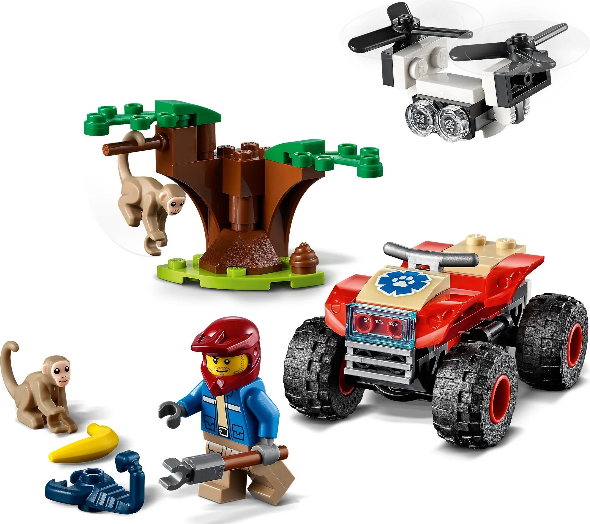 LEGO® 60300 Quad ratowników dzikich zwierząt - zdjęcie 3