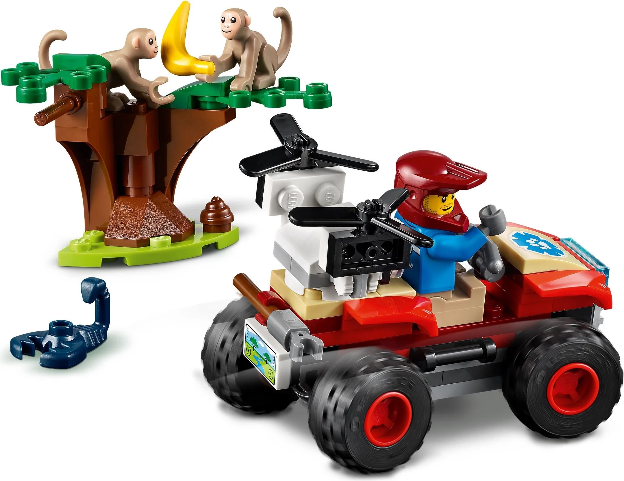 LEGO® 60300 Quad ratowników dzikich zwierząt - zdjęcie 4