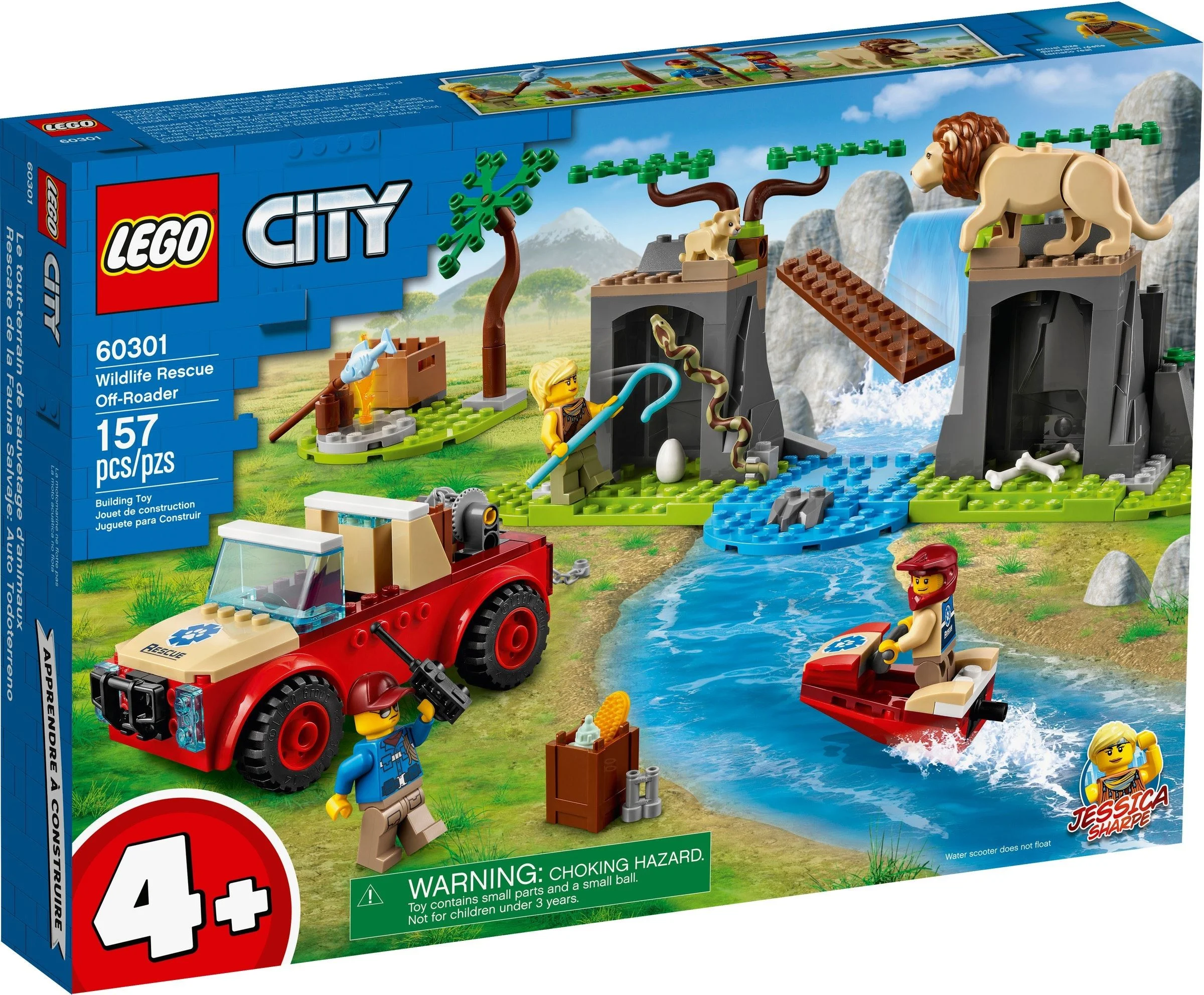 LEGO® 60301 Terenówka ratowników dzikich zwierząt - zdjęcie 2