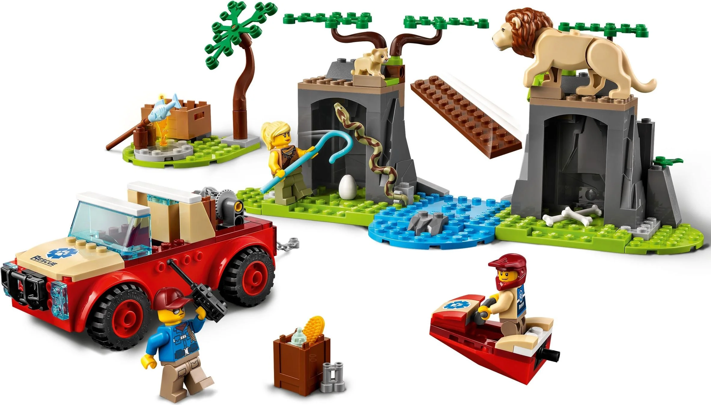 LEGO® 60301 Terenówka ratowników dzikich zwierząt - zdjęcie 7
