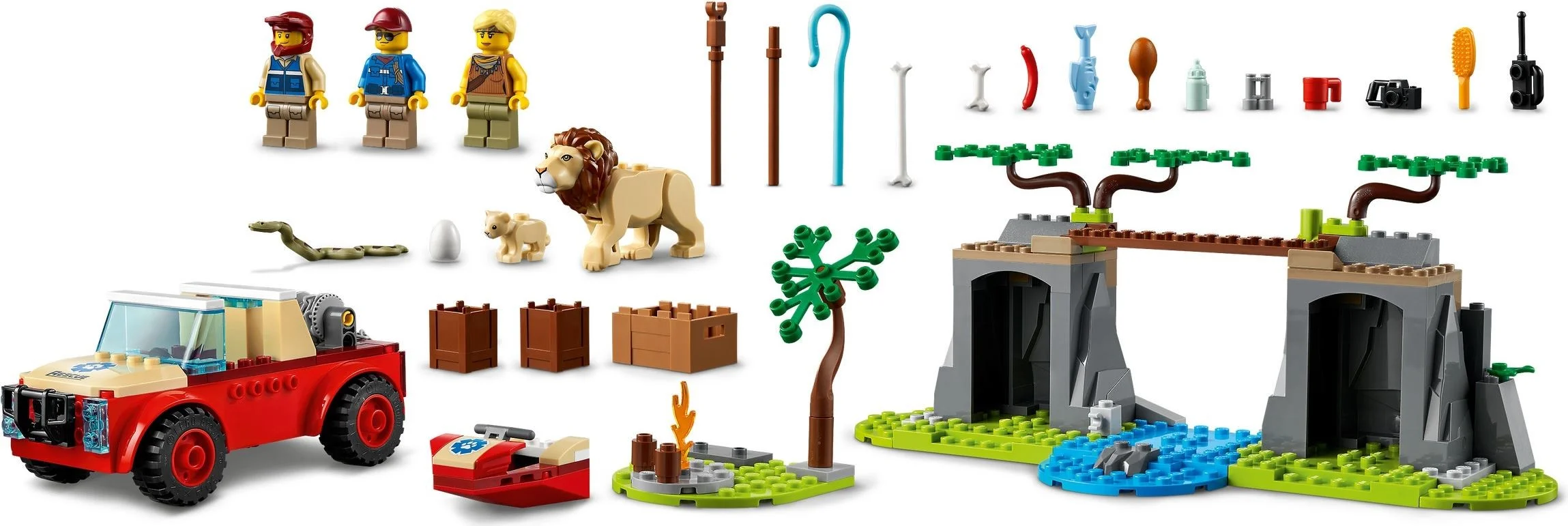 LEGO® 60301 Terenówka ratowników dzikich zwierząt - zdjęcie 9