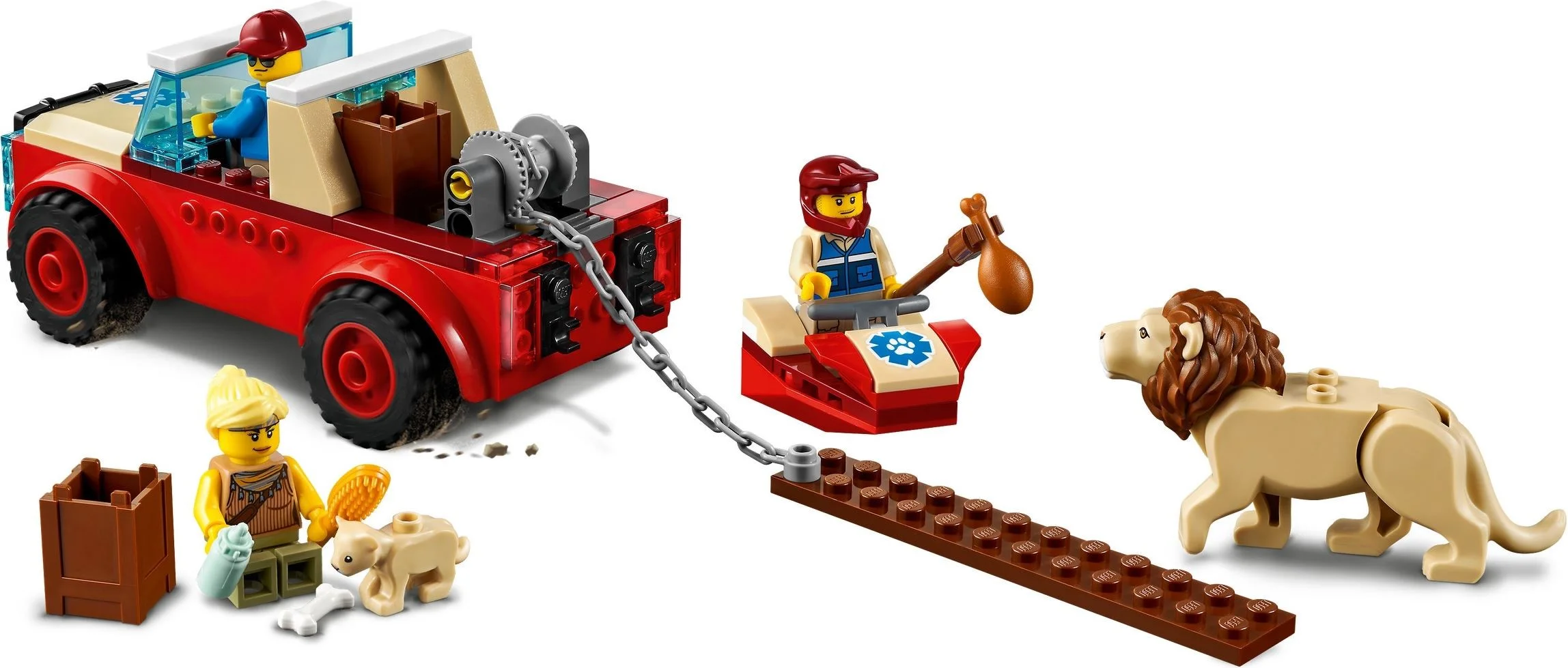 LEGO® 60301 Terenówka ratowników dzikich zwierząt - zdjęcie 10