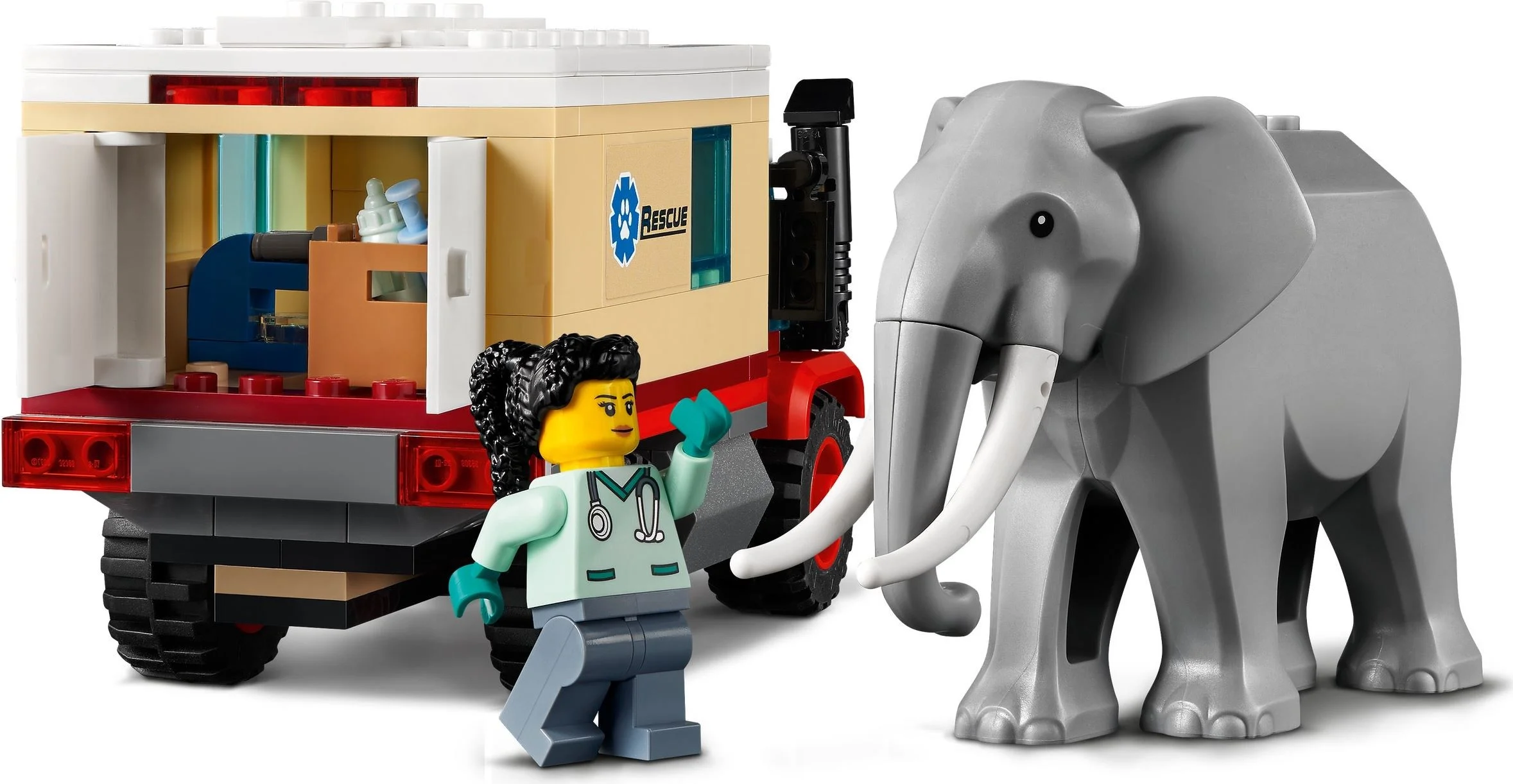LEGO® 60307 Obóz ratowników dzikich zwierząt Nowe - zdjęcie 11