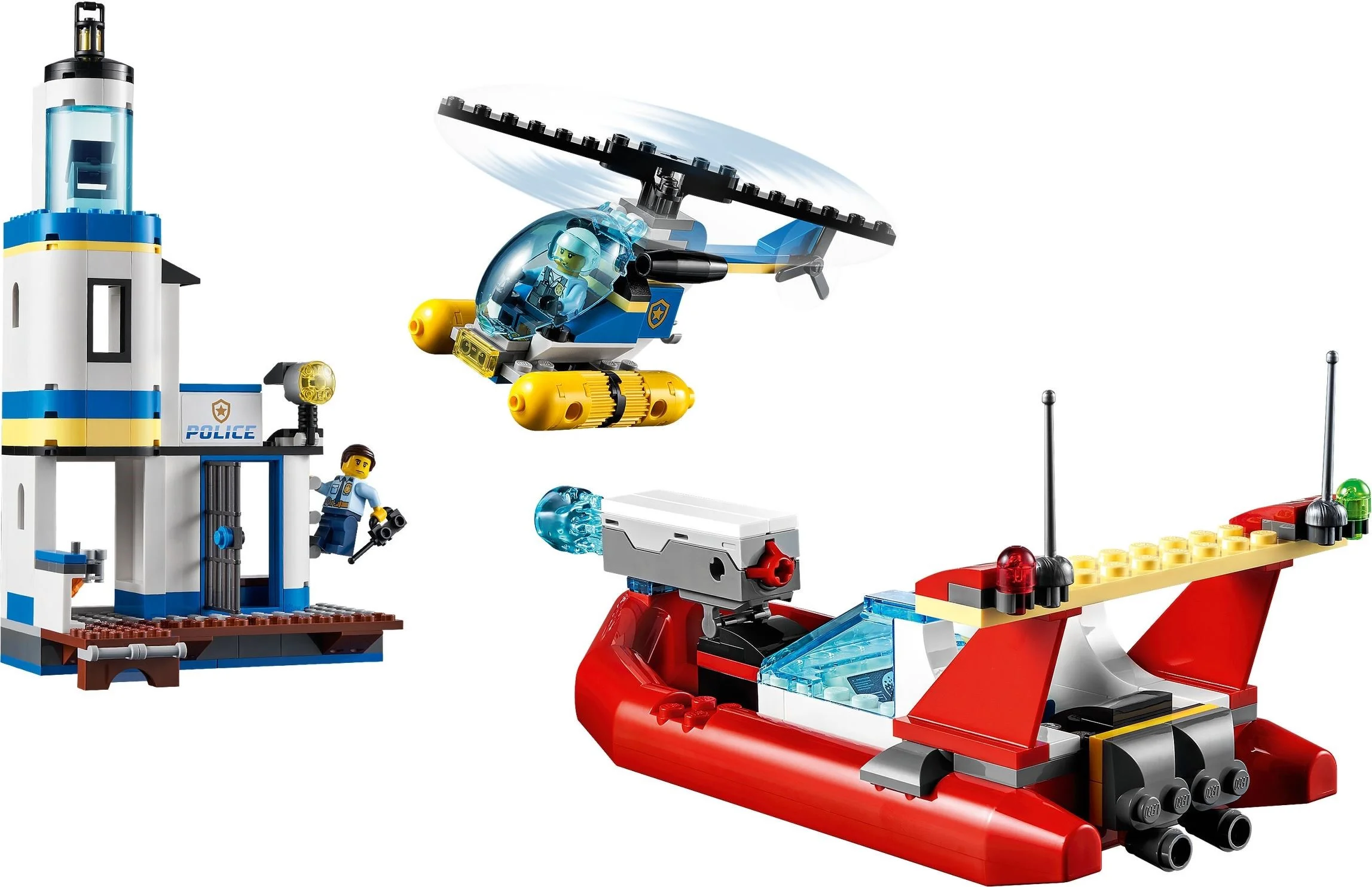 LEGO® 60308 Lego City Akcja nadmorskiej policji i strażaków - zdjęcie 9