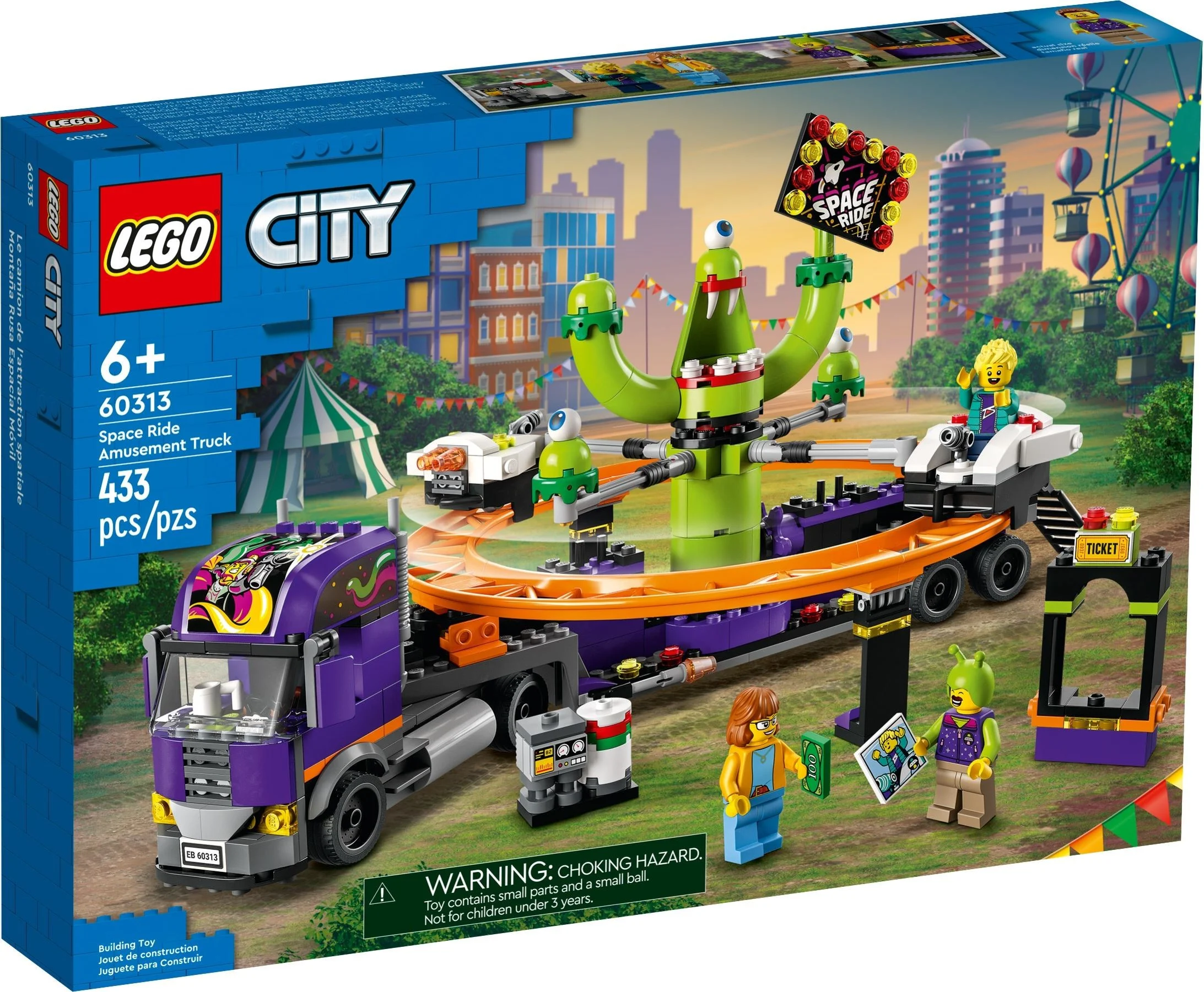 LEGO® 60313 LEGO City Ciężarówka z kosmiczną karuzelą - zdjęcie 2
