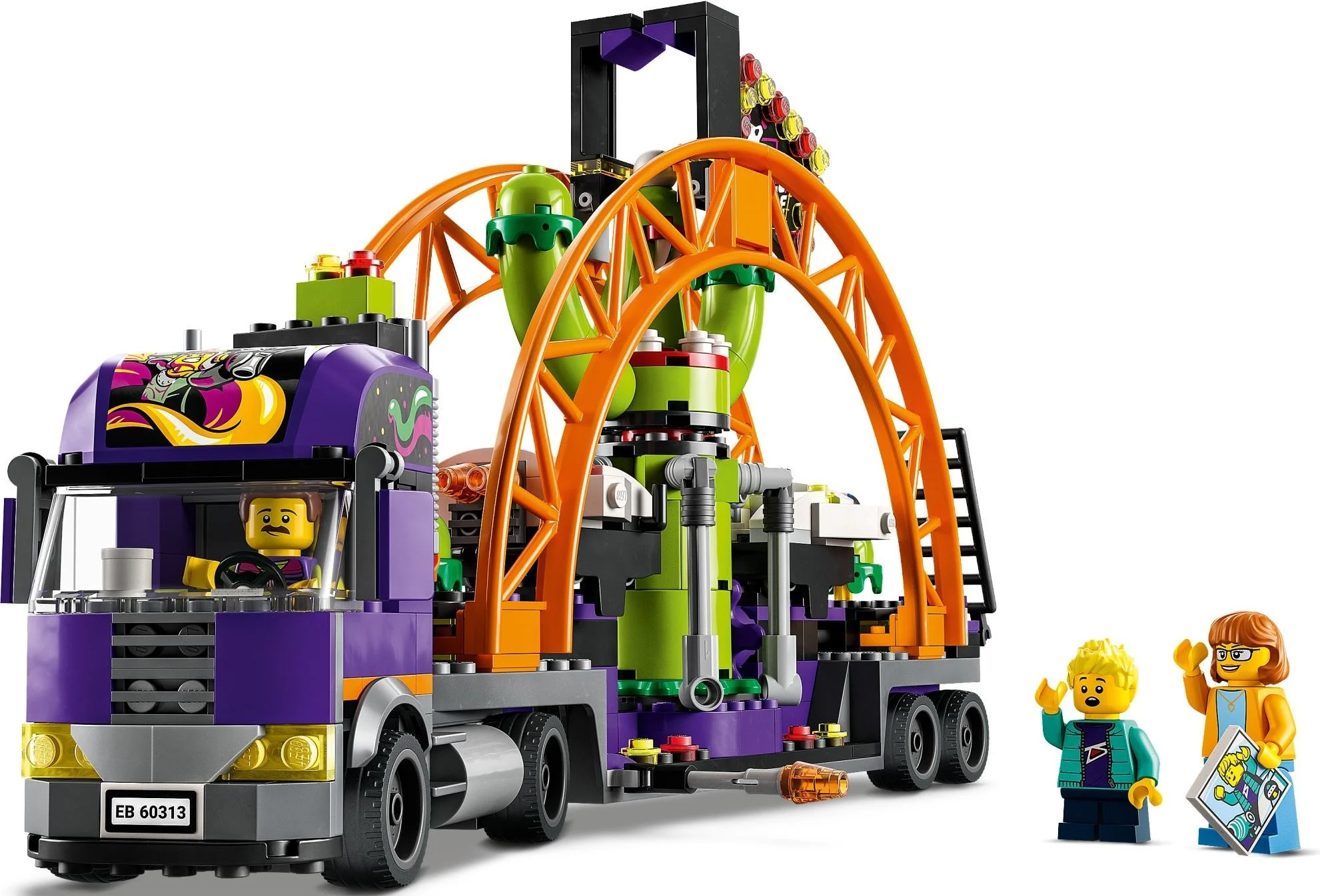 LEGO® 60313 LEGO City Ciężarówka z kosmiczną karuzelą - zdjęcie 3