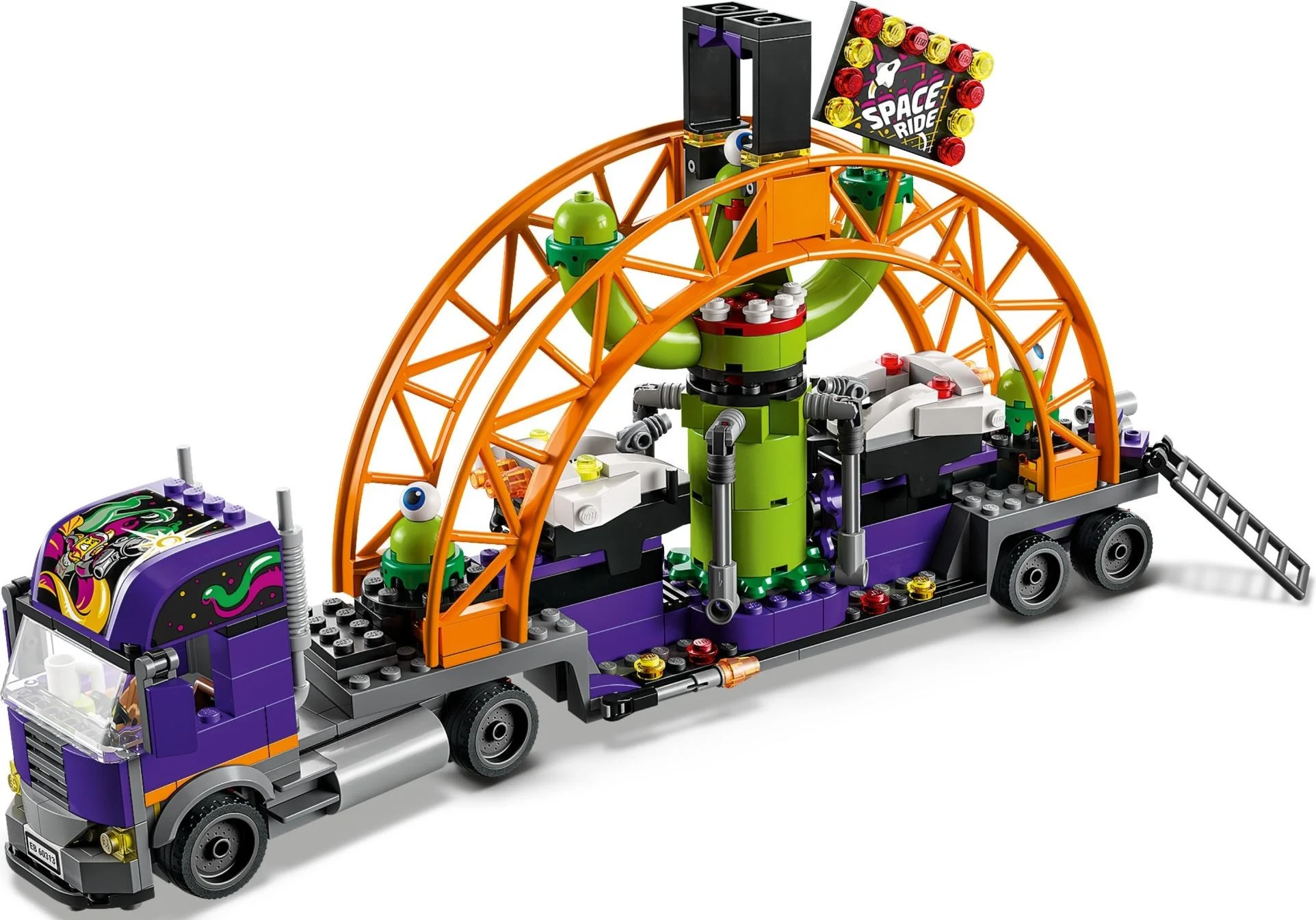 LEGO® 60313 LEGO City Ciężarówka z kosmiczną karuzelą - zdjęcie 4