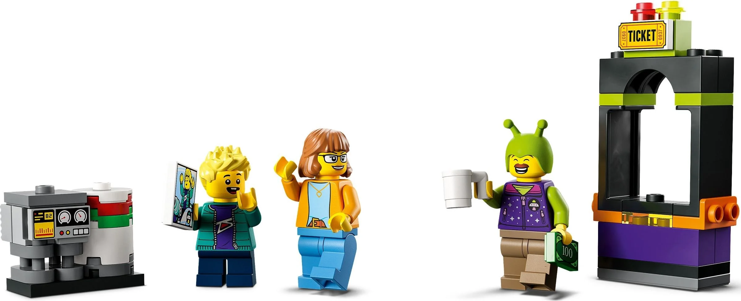 LEGO® 60313 LEGO City Ciężarówka z kosmiczną karuzelą - zdjęcie 8