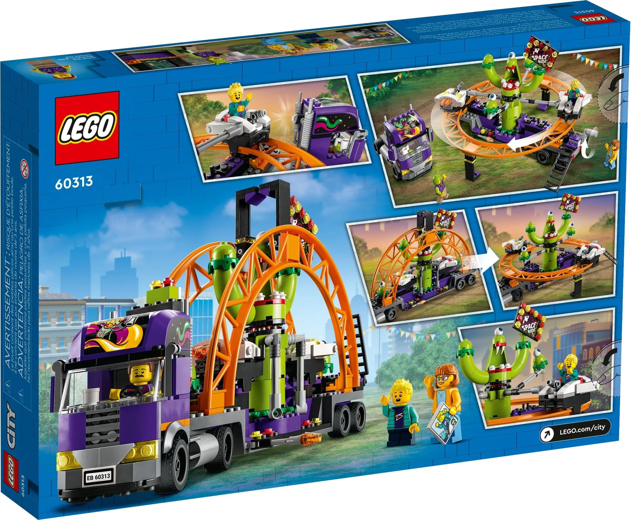 LEGO® 60313 LEGO City Ciężarówka z kosmiczną karuzelą - zdjęcie 9