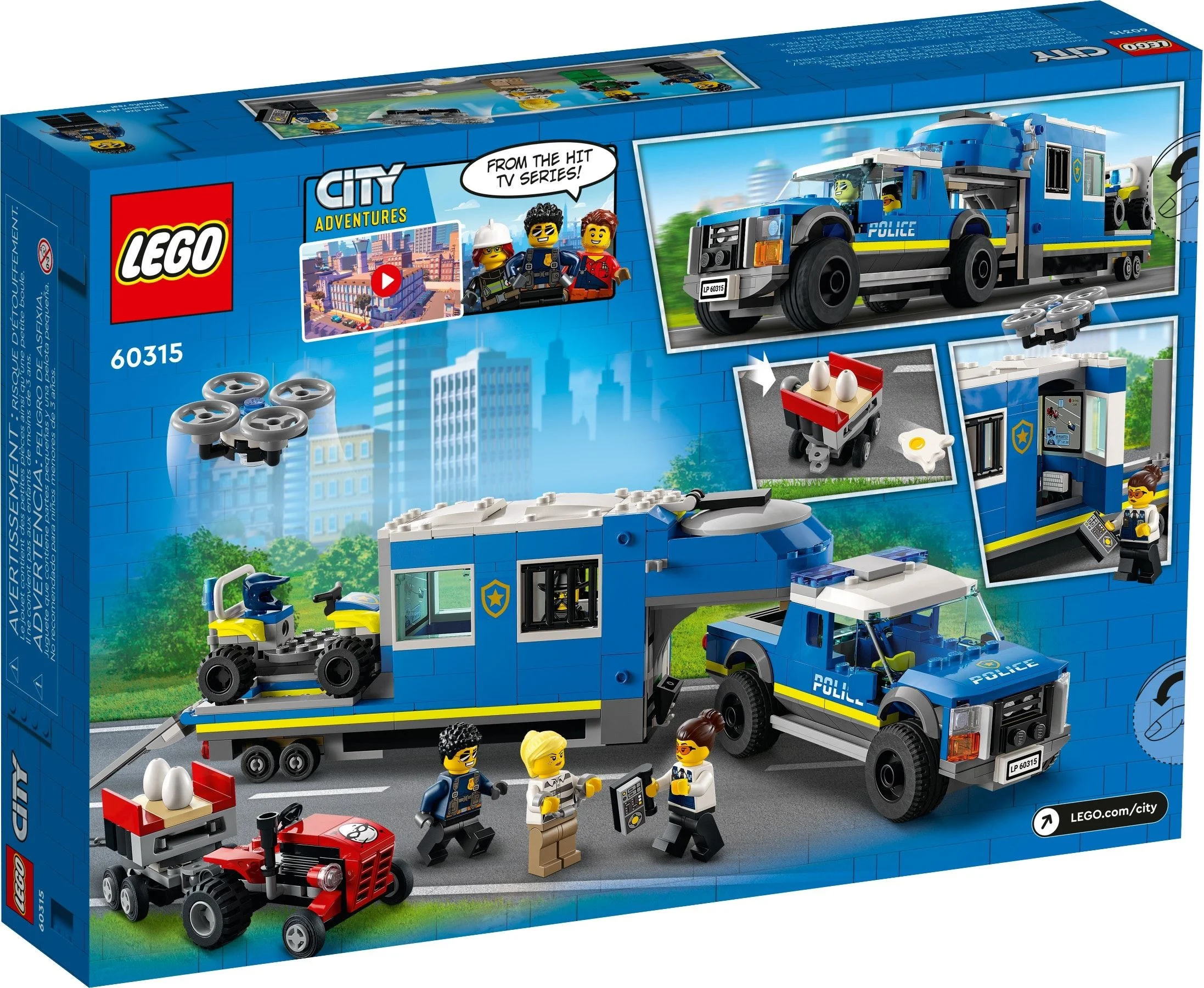 LEGO® 60315 Mobilne centrum dowodzenia policji - zdjęcie 5