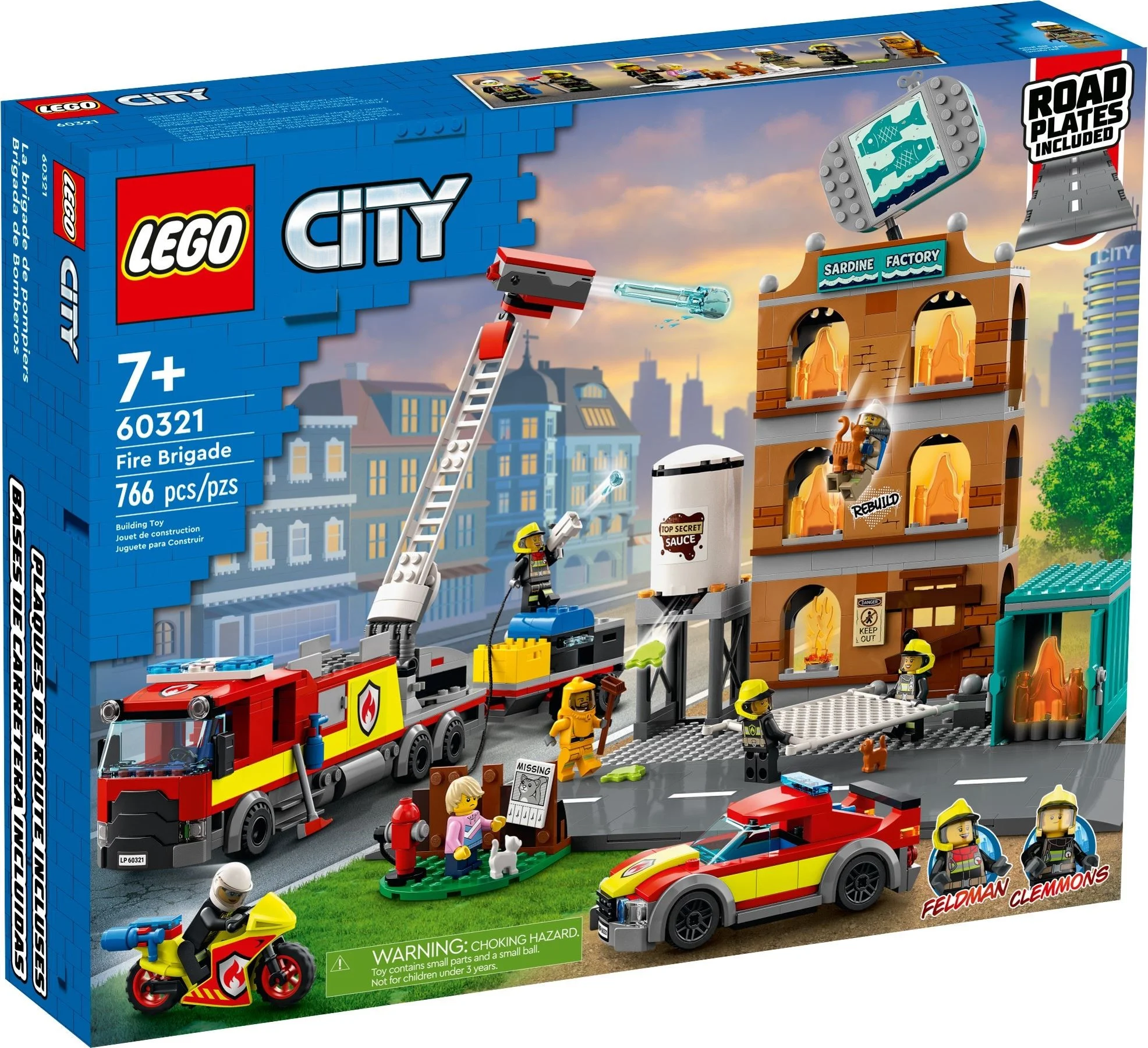 LEGO® 60321 City Straż Pożarna - zdjęcie 4