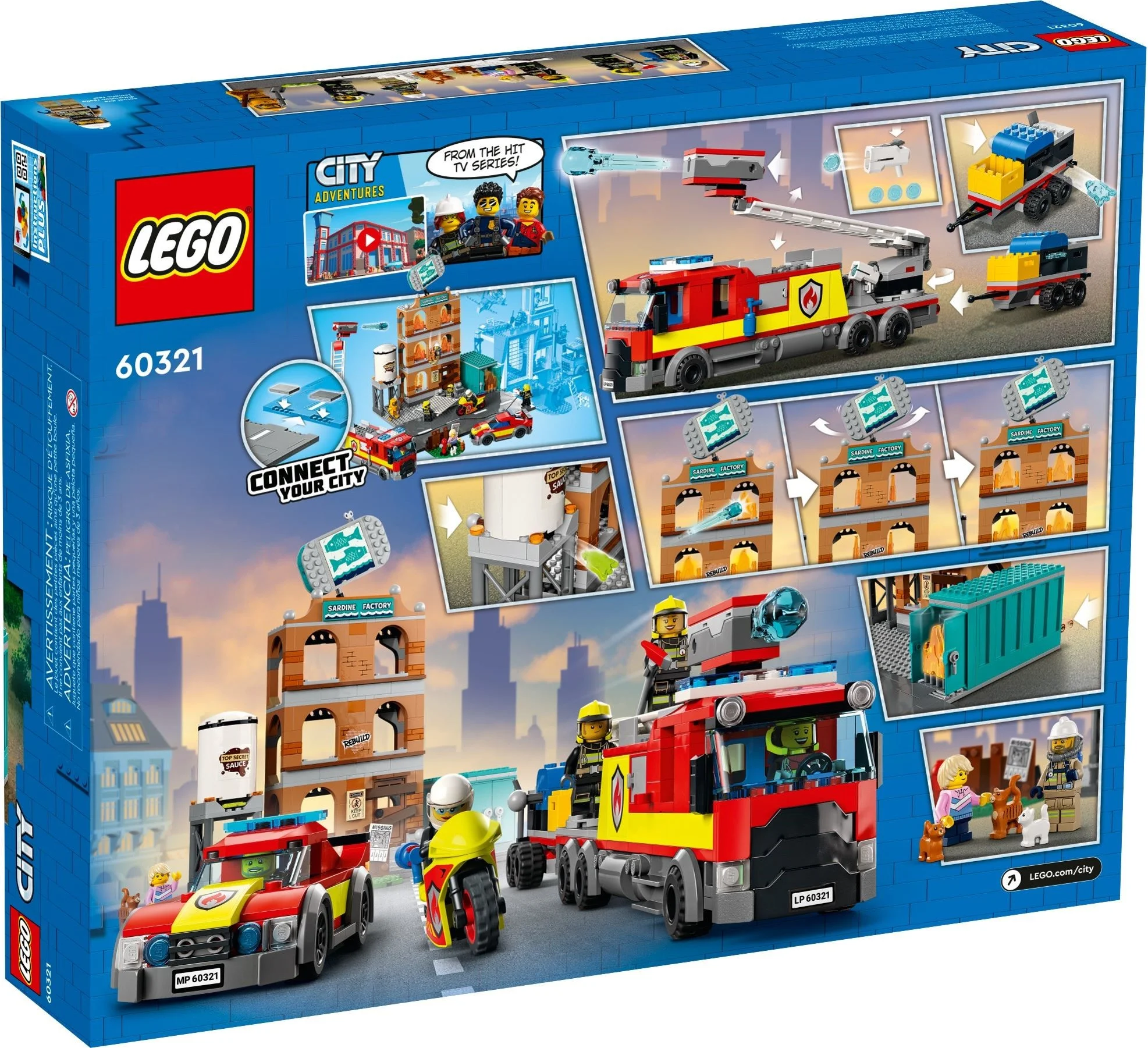 LEGO® 60321 City Straż Pożarna - zdjęcie 5