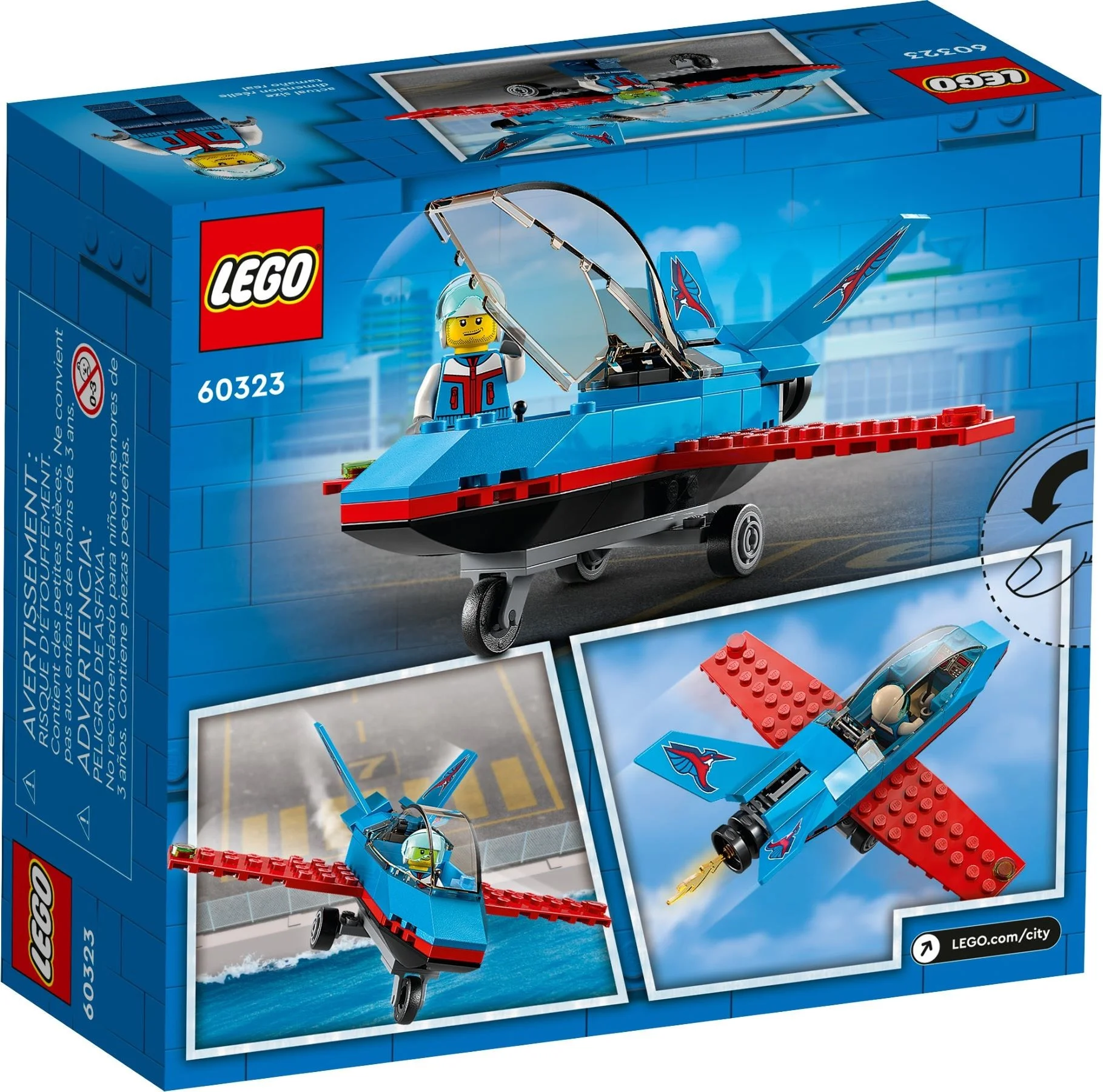 LEGO® 60323 Samolot kaskaderski - zdjęcie 4