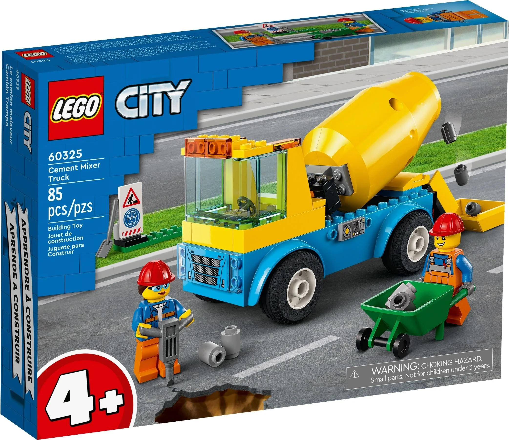 LEGO® 60325 Ciężarówka z betoniarką - zdjęcie 2