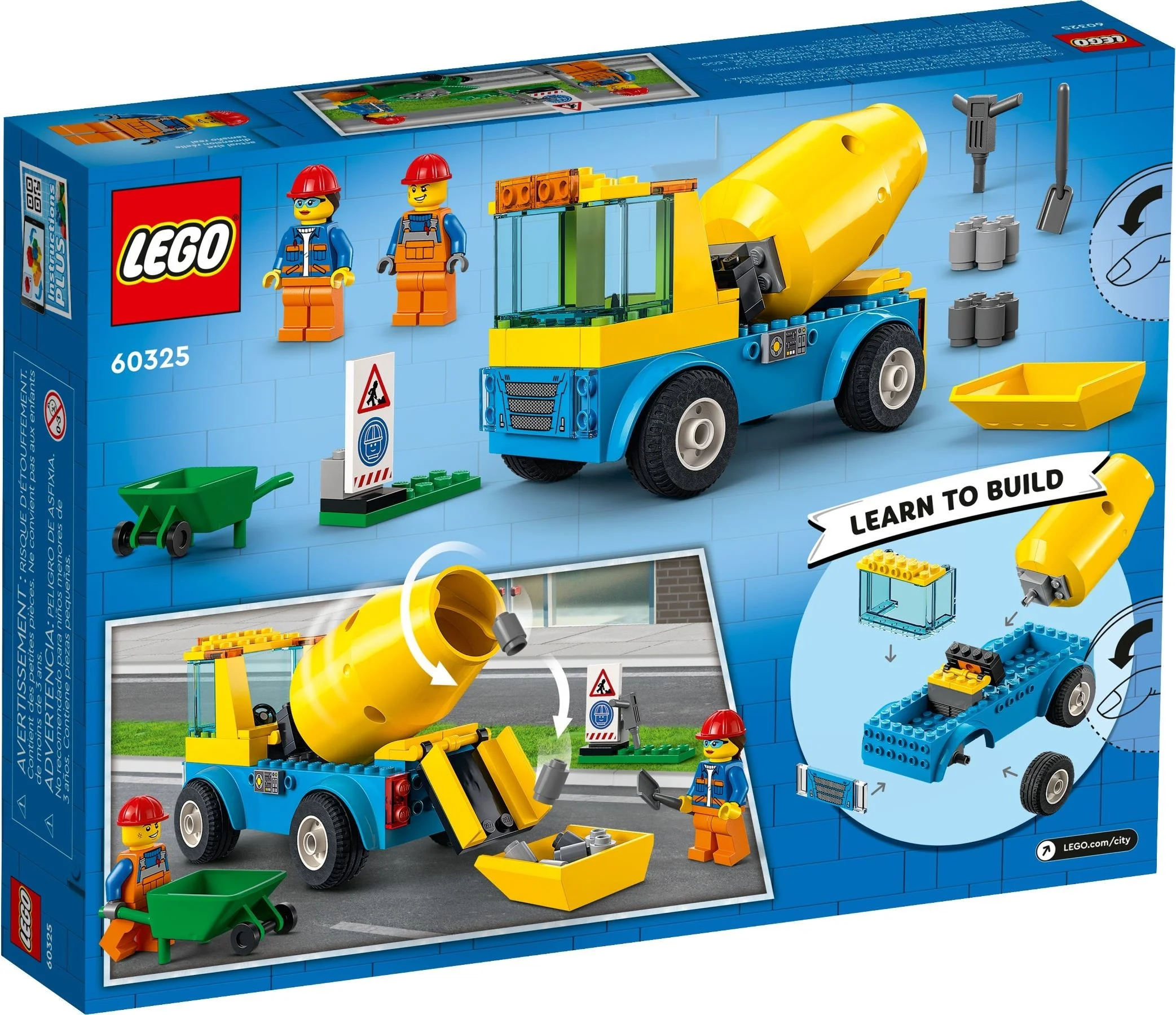 LEGO® 60325 Ciężarówka z betoniarką - zdjęcie 6
