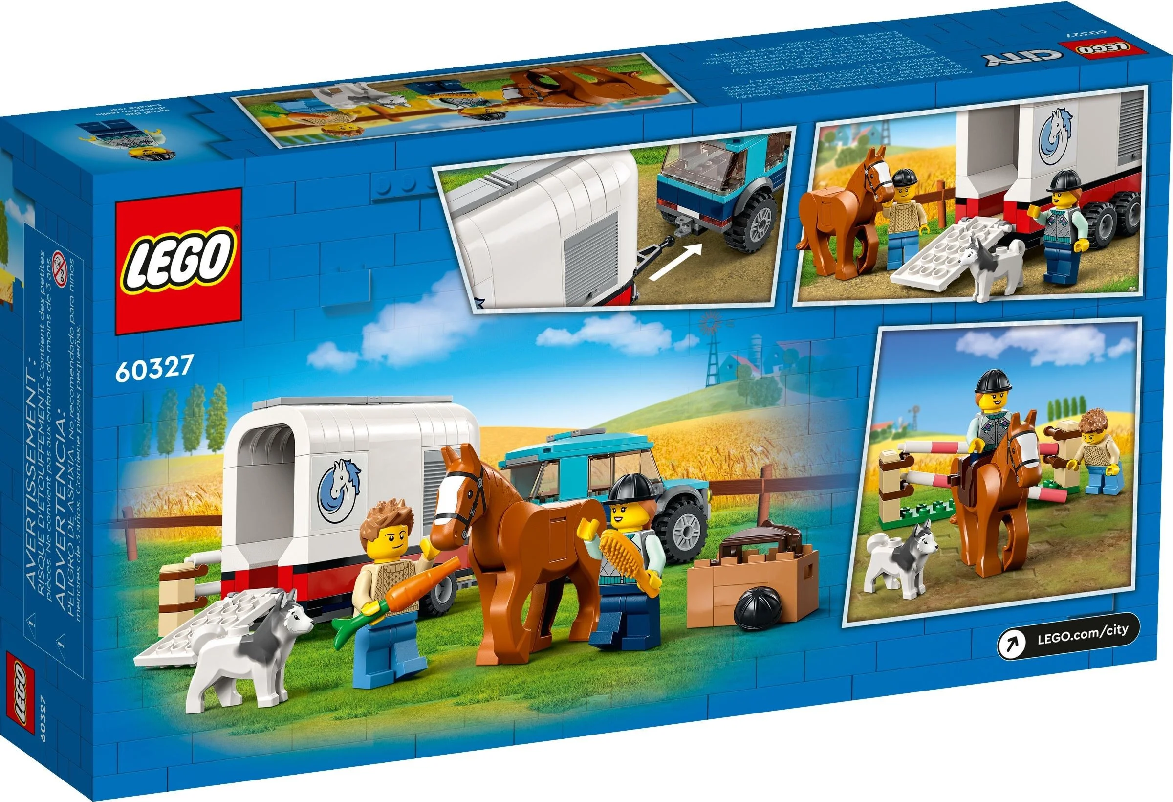 LEGO® 60327 LEGO City Przyczepa do przewozu koni - zdjęcie 2