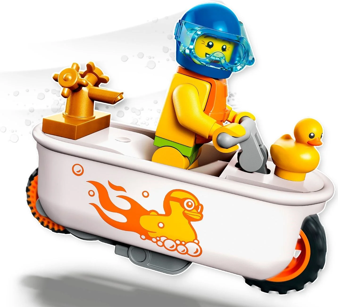 LEGO® 60333 Stuntz Figurka Kostium Nurek I Wanna Motocykl Kaskaderski - zdjęcie 3