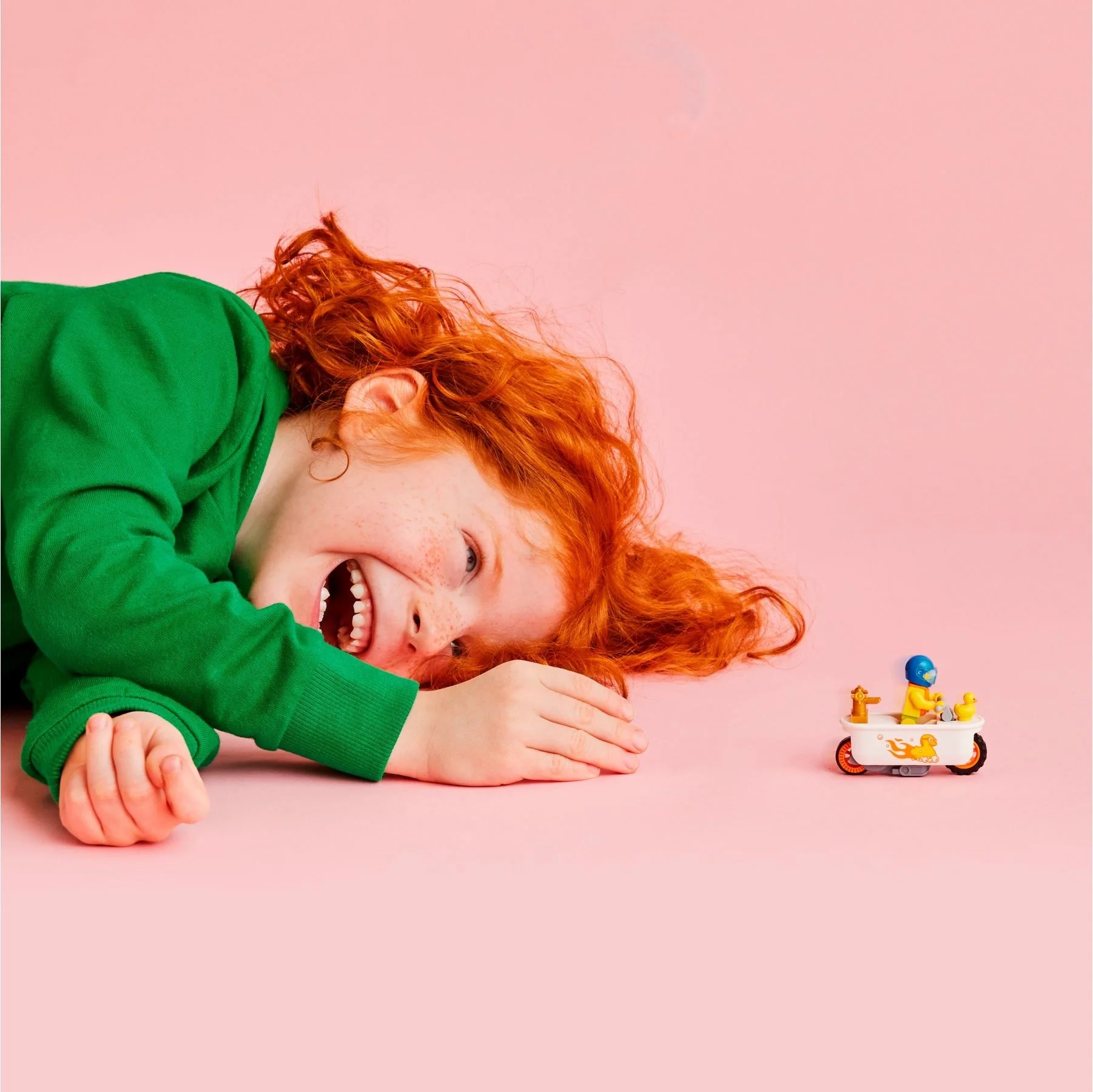 LEGO® 60333 Stuntz Figurka Kostium Nurek I Wanna Motocykl Kaskaderski - zdjęcie 6