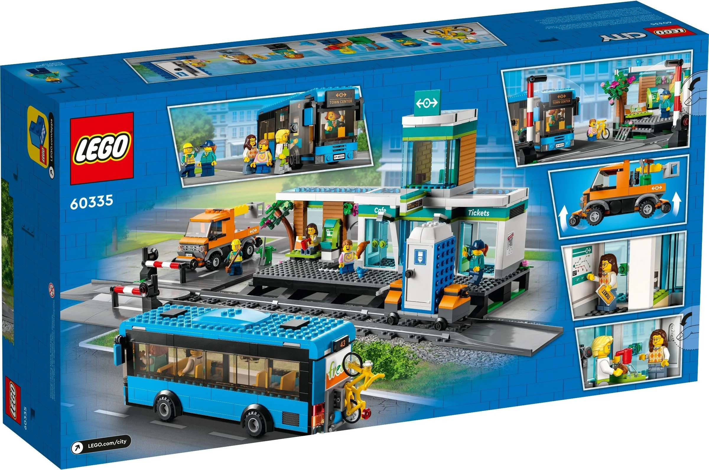 LEGO® 60335 LEGO City Dworzec kolejowy - zdjęcie 3