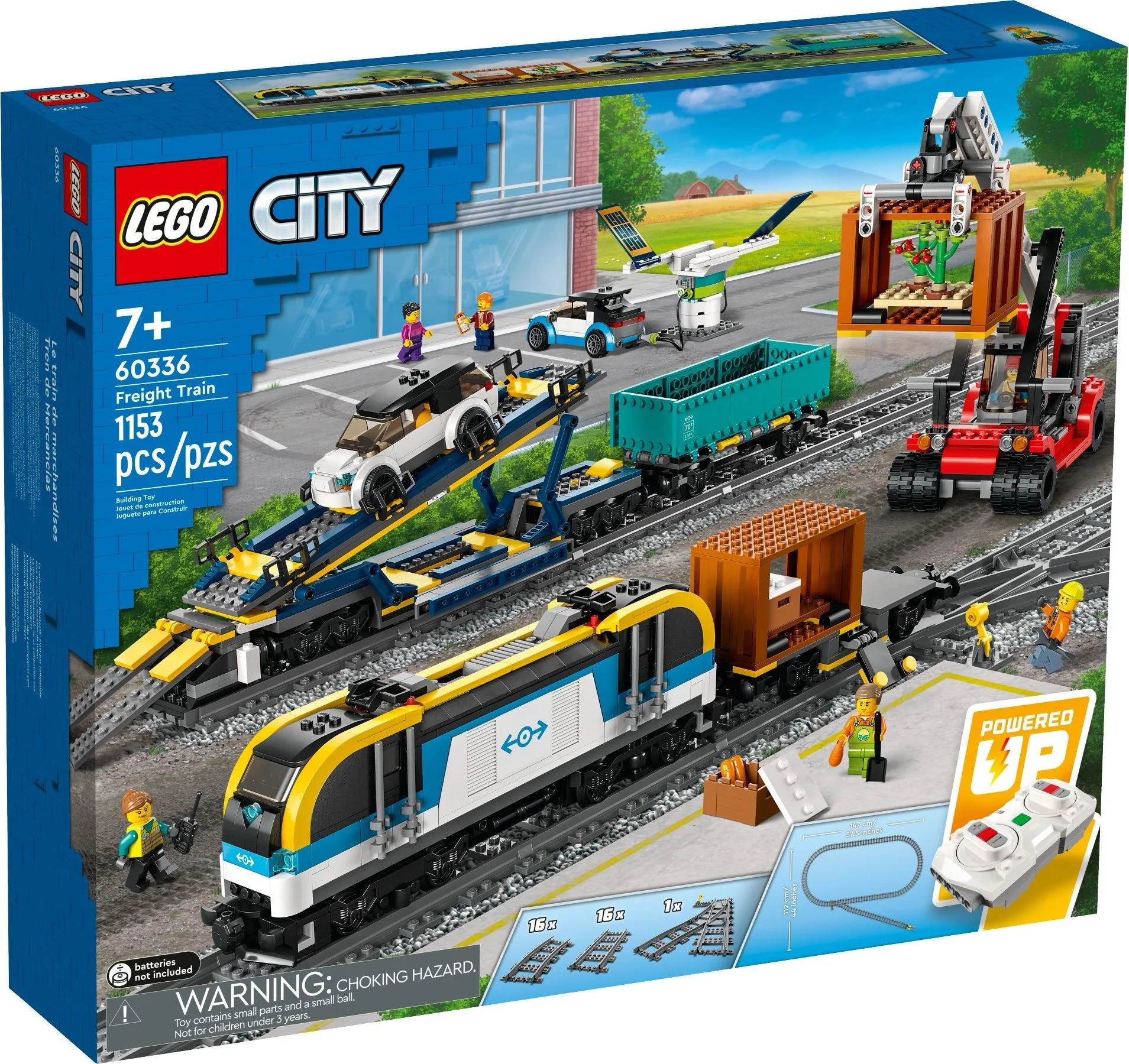 LEGO City Pociąg towarowy