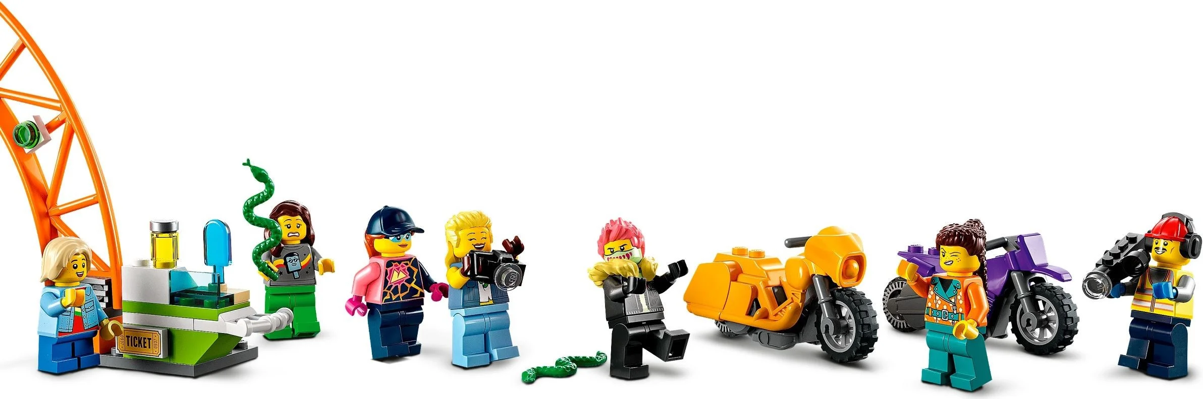 LEGO® 60339 Kaskaderska arena z dwoma pętlami - zdjęcie 4