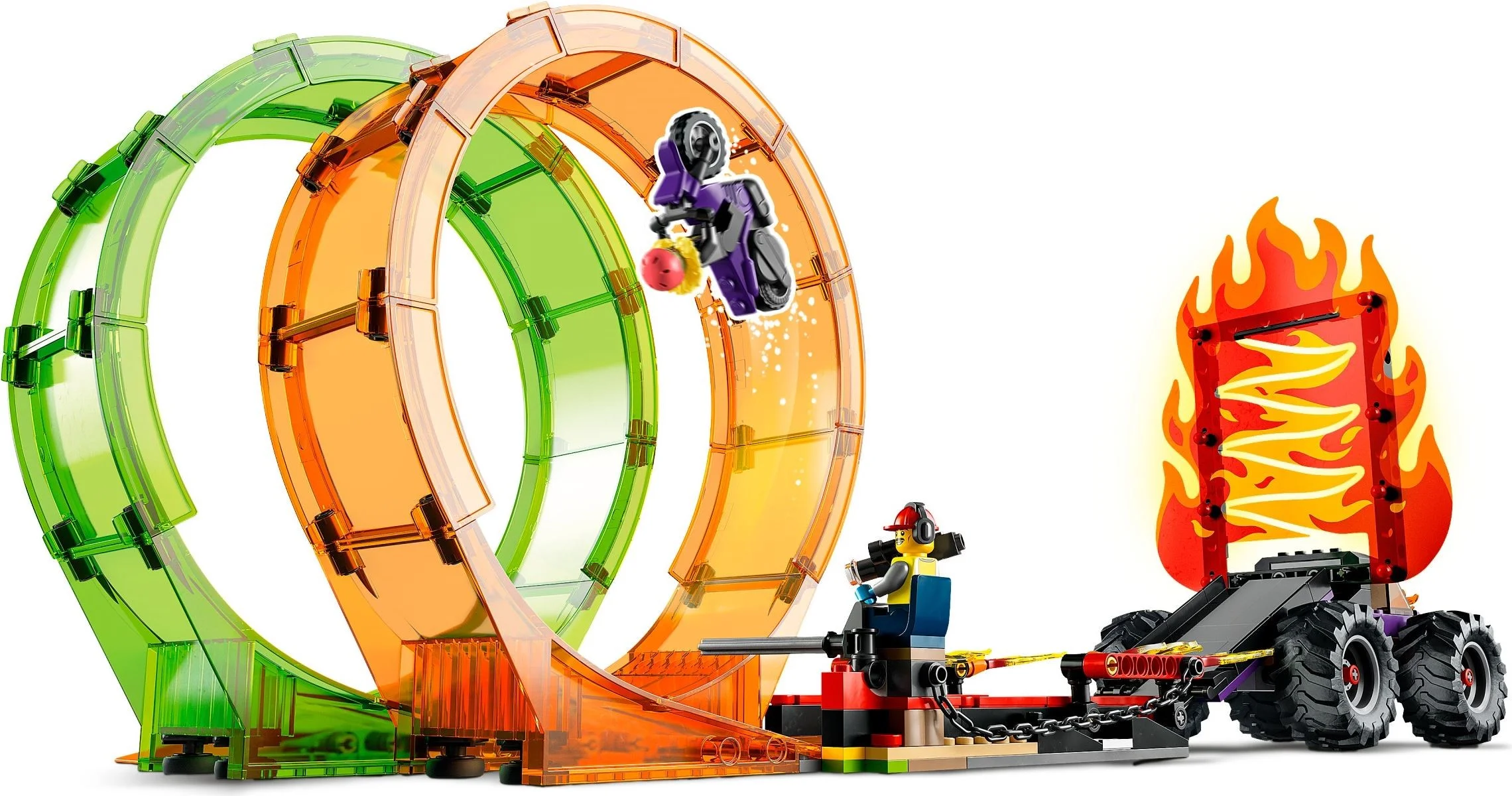 LEGO® 60339 Kaskaderska arena z dwoma pętlami - zdjęcie 8
