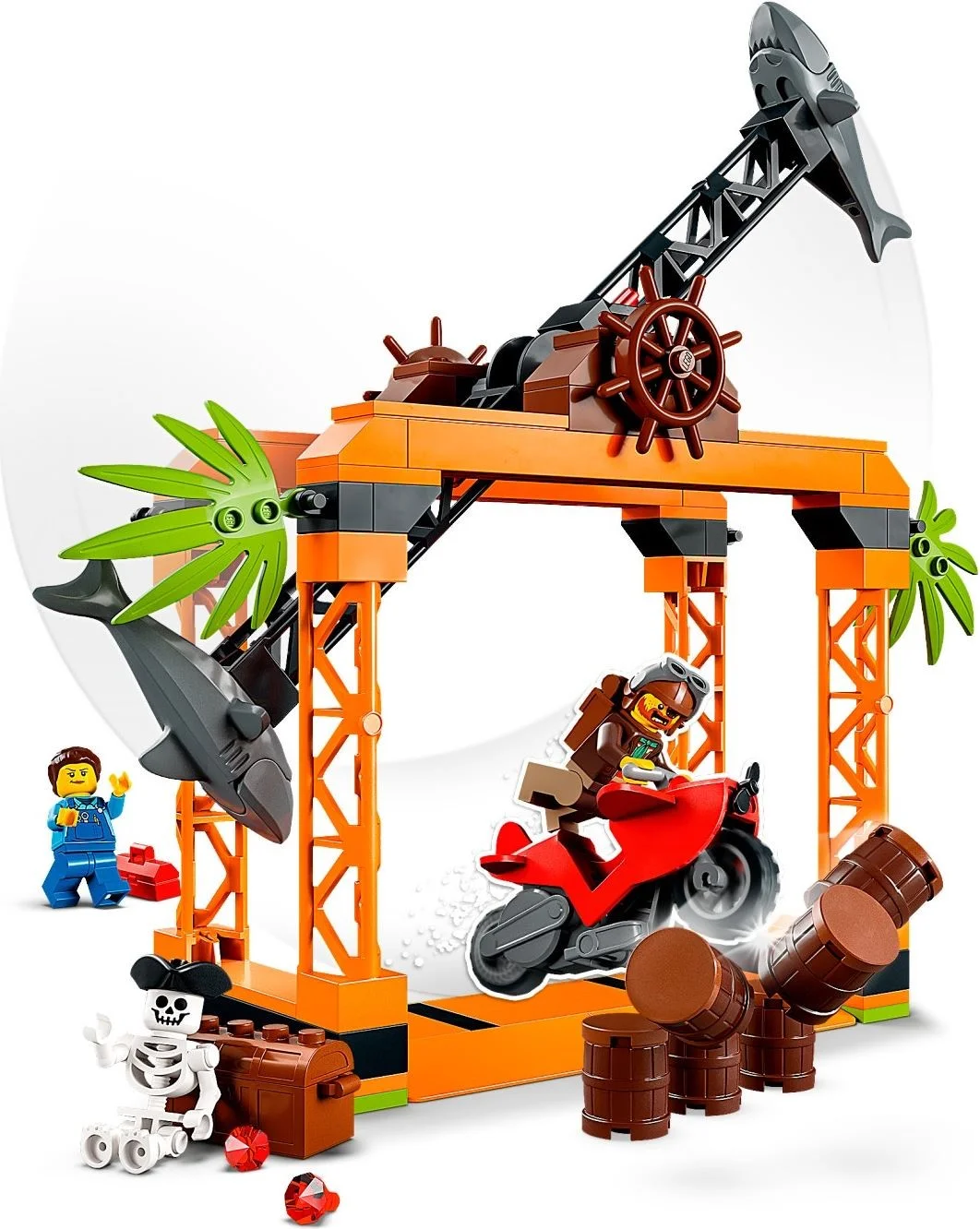 LEGO® 60342 LEGO City Wyzwanie kaskaderskie: atak rekina - zdjęcie 3