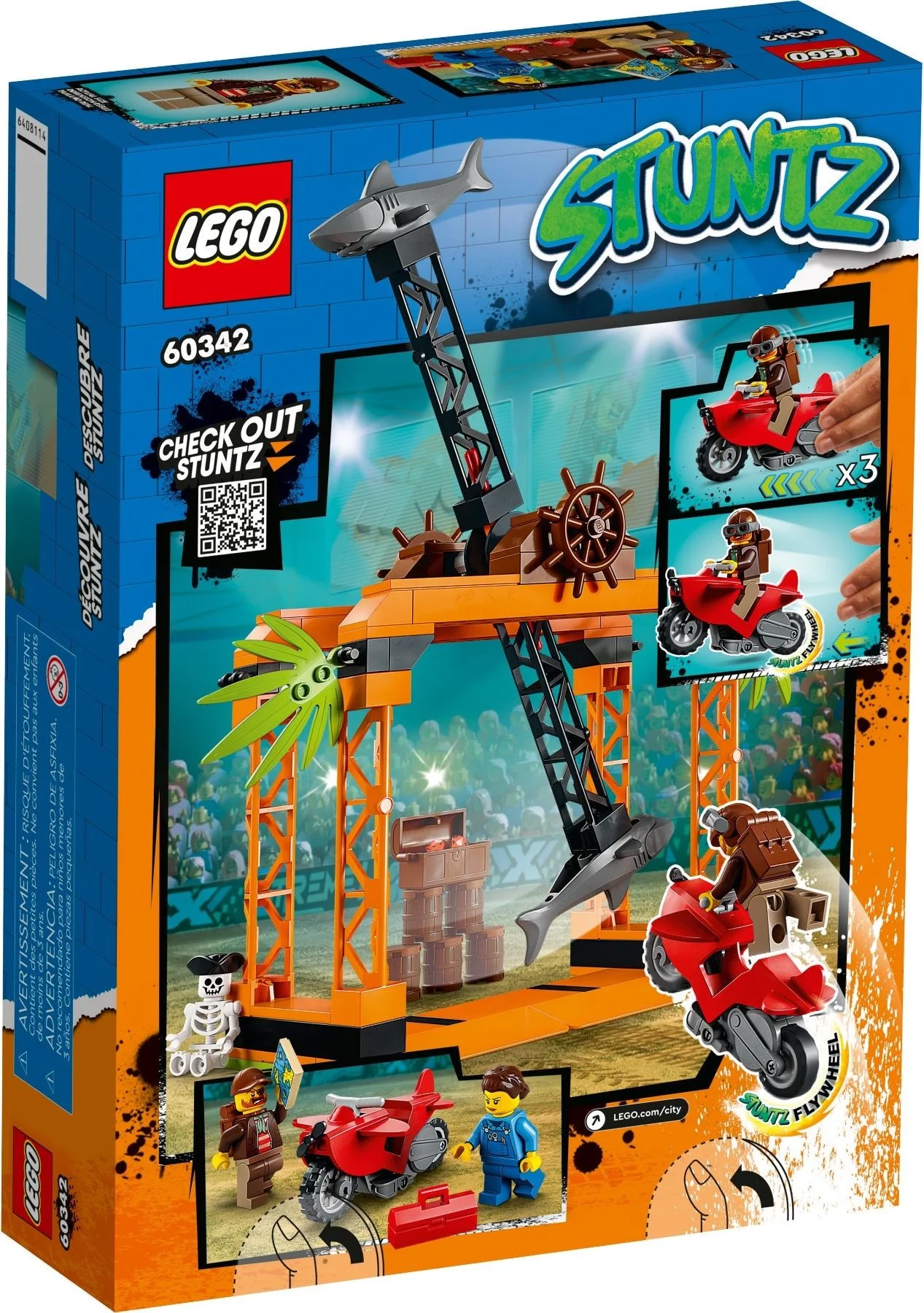 LEGO® 60342 LEGO City Wyzwanie kaskaderskie: atak rekina - zdjęcie 7