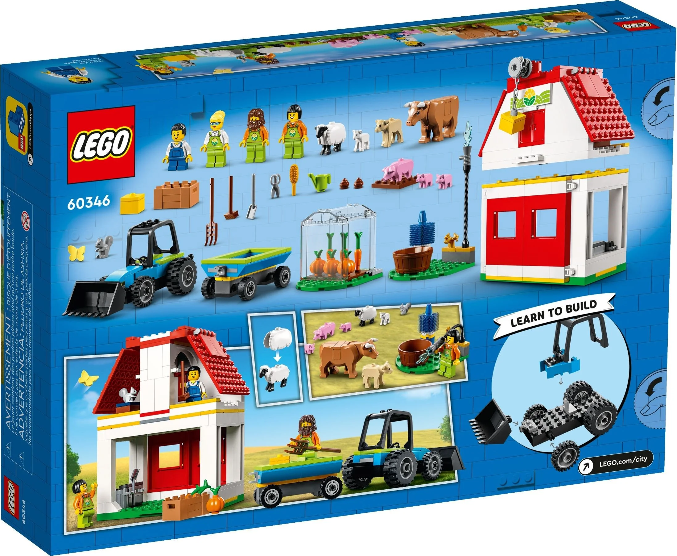 LEGO® 60346 Stodoła i zwierzęta gospodarskie - zdjęcie 8