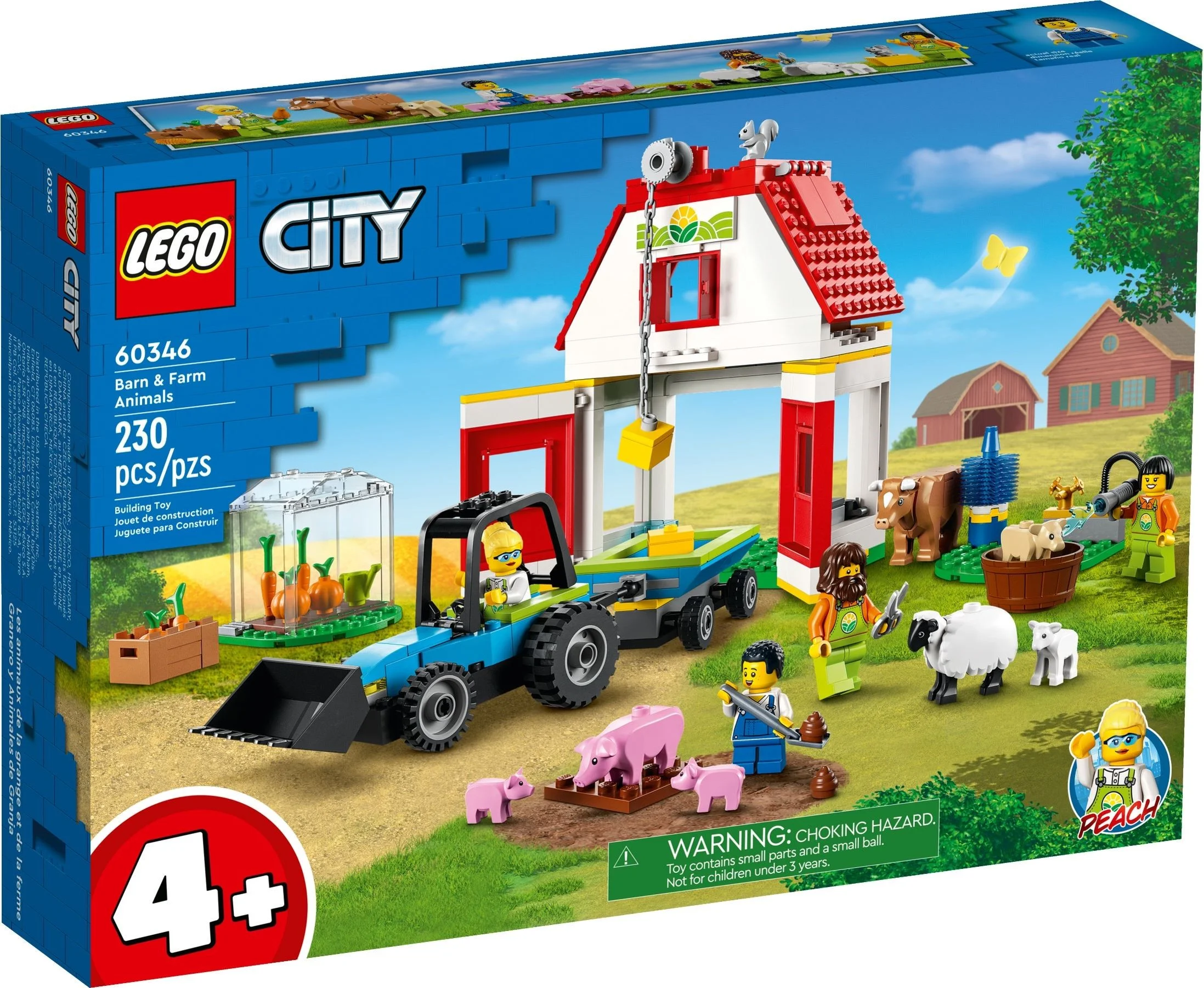 LEGO® 60346 Stodoła i zwierzęta gospodarskie