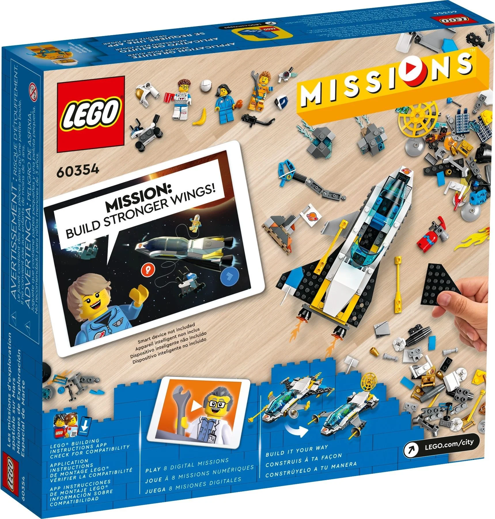LEGO® 60354 Wyprawy badawcze statkiem marsjańskim - zdjęcie 5