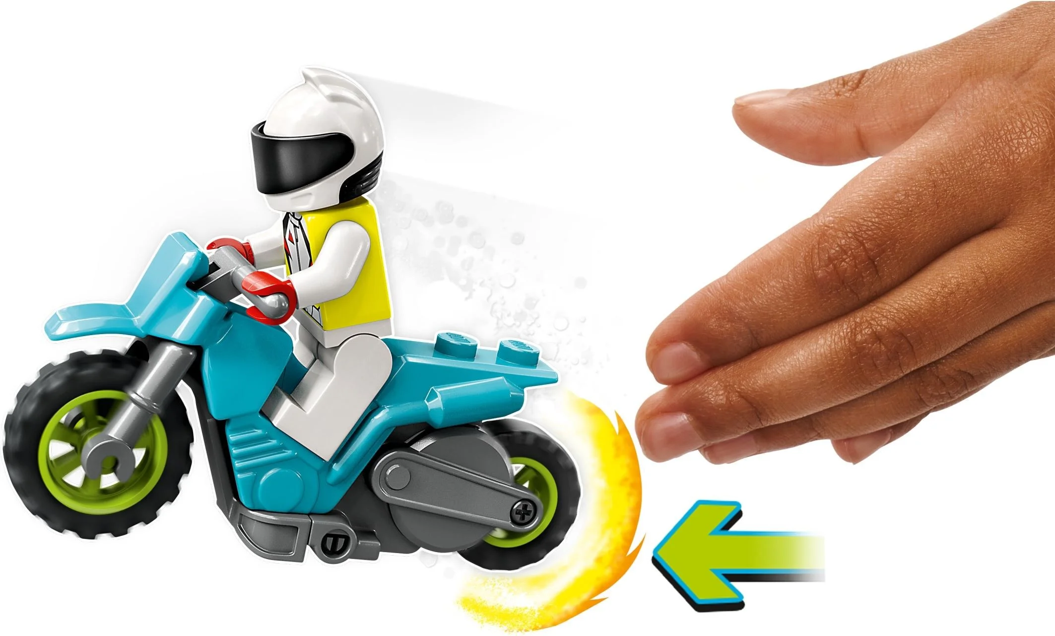 LEGO® 60357 Wyzwanie kaskaderskie — ciężarówka i ogniste obręcze - zdjęcie 6