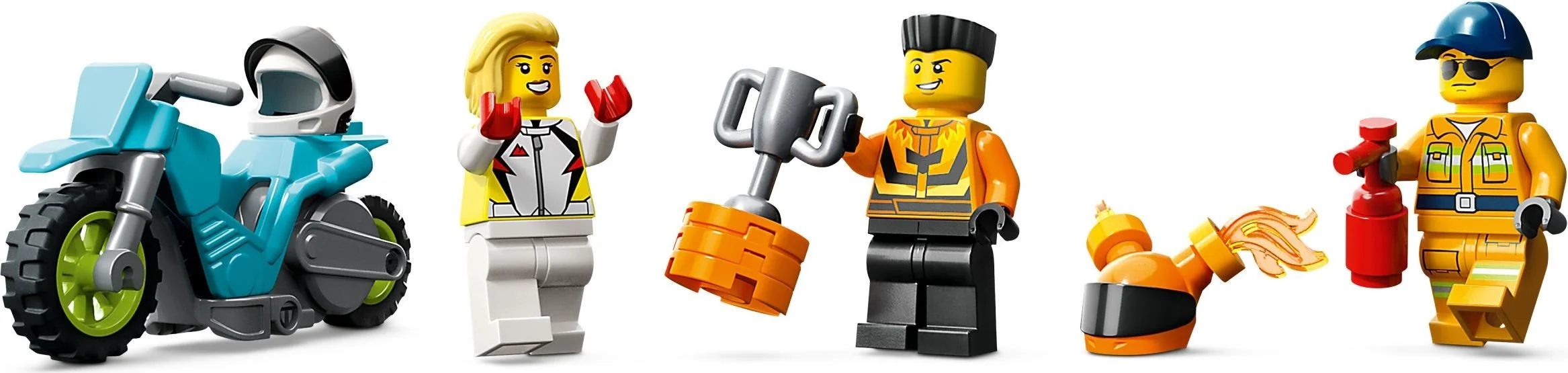 LEGO® 60357 Wyzwanie kaskaderskie — ciężarówka i ogniste obręcze - zdjęcie 7