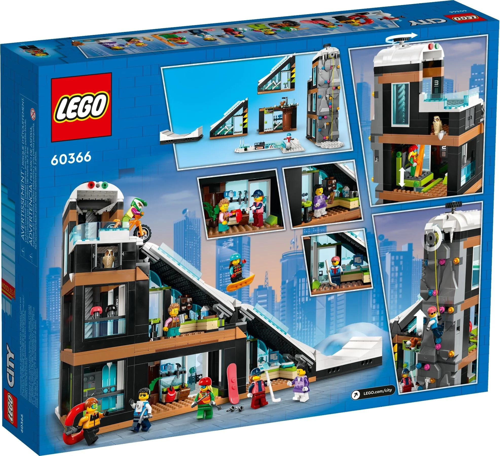 LEGO® 60366 Centrum narciarskie i wspinaczkowe - zdjęcie 4