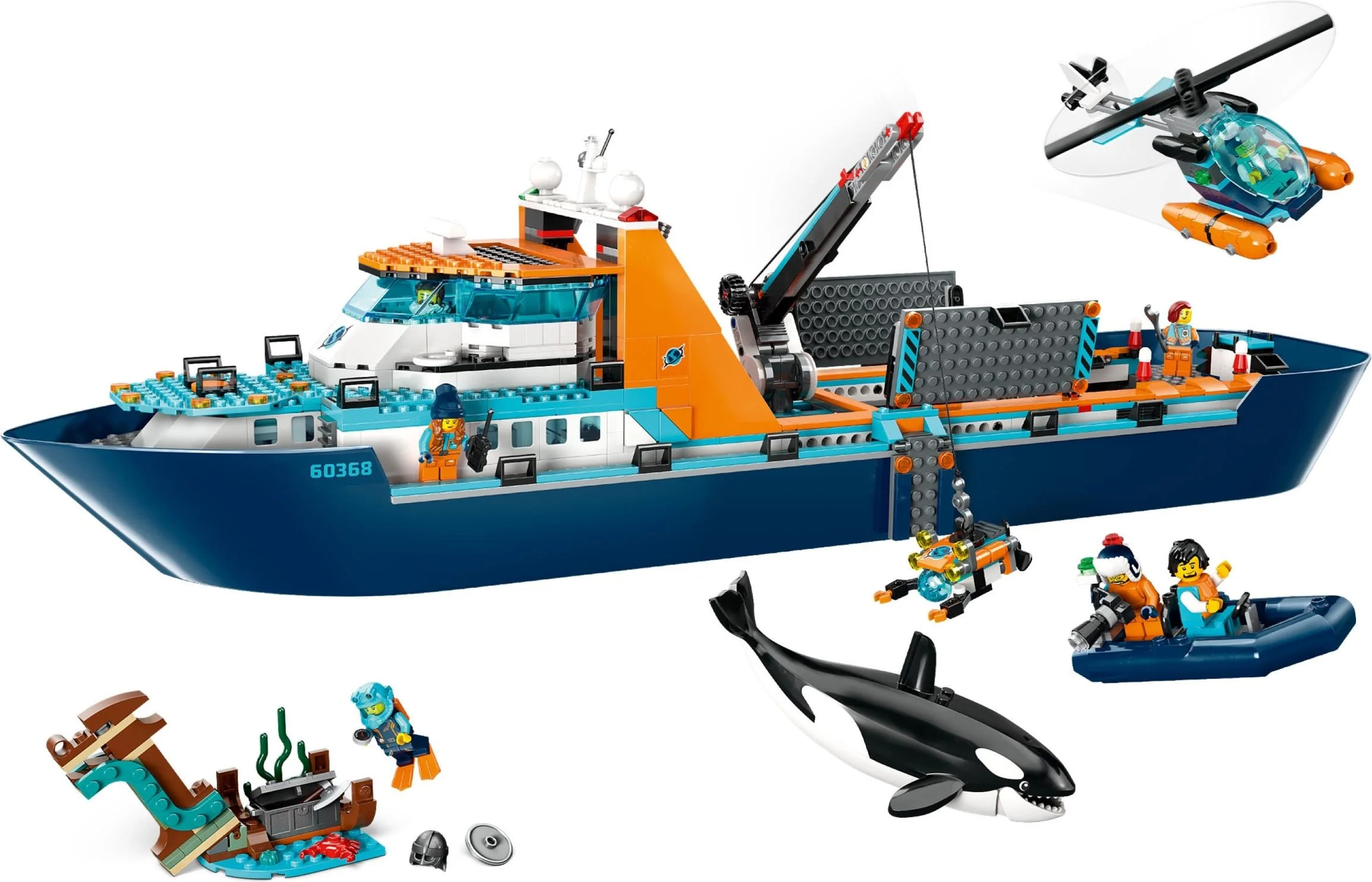 LEGO® 60368 Łódź badacza Arktyki - zdjęcie 7