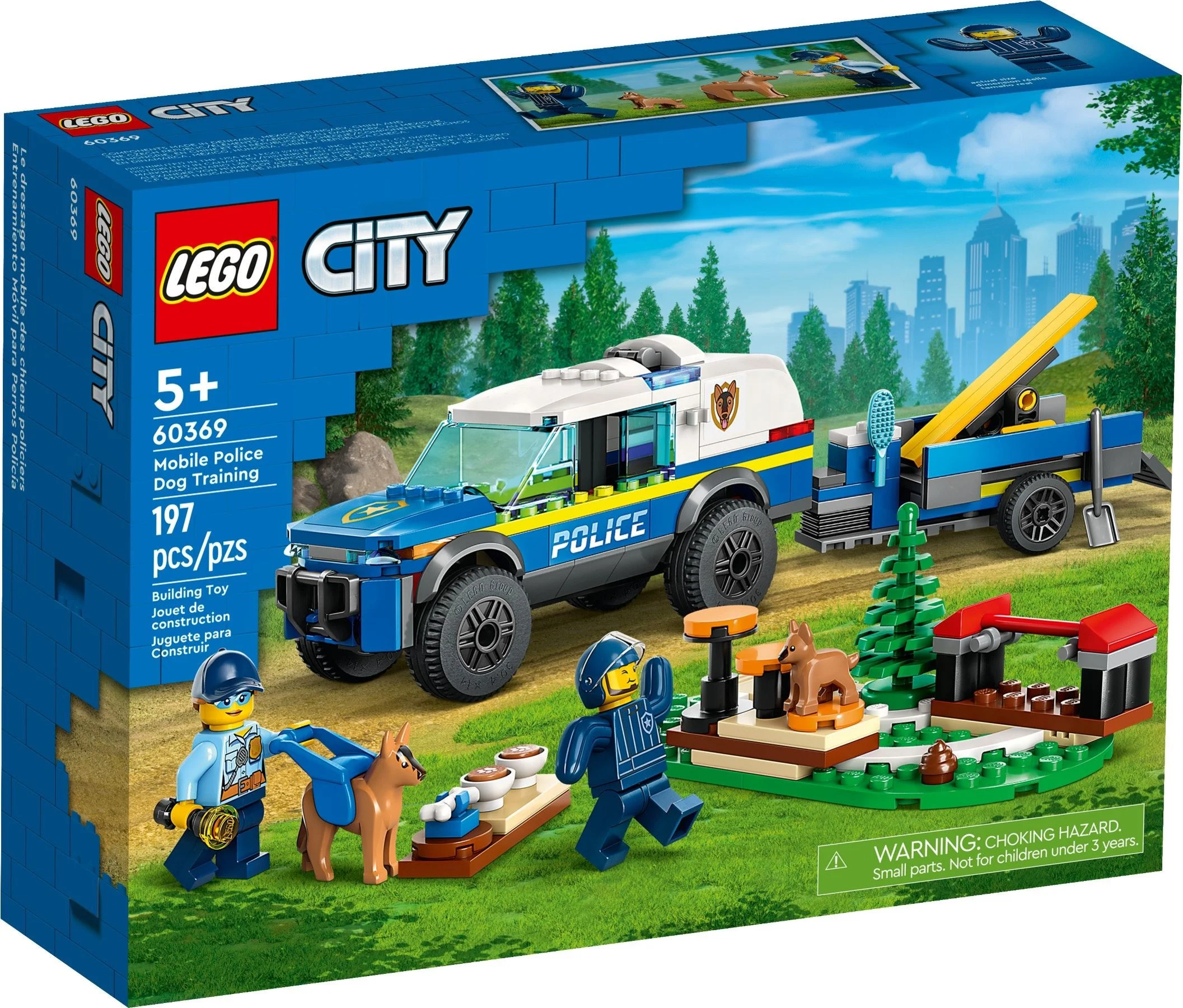 LEGO® 60369 Szkolenie psów policyjnych w terenie - zdjęcie 2