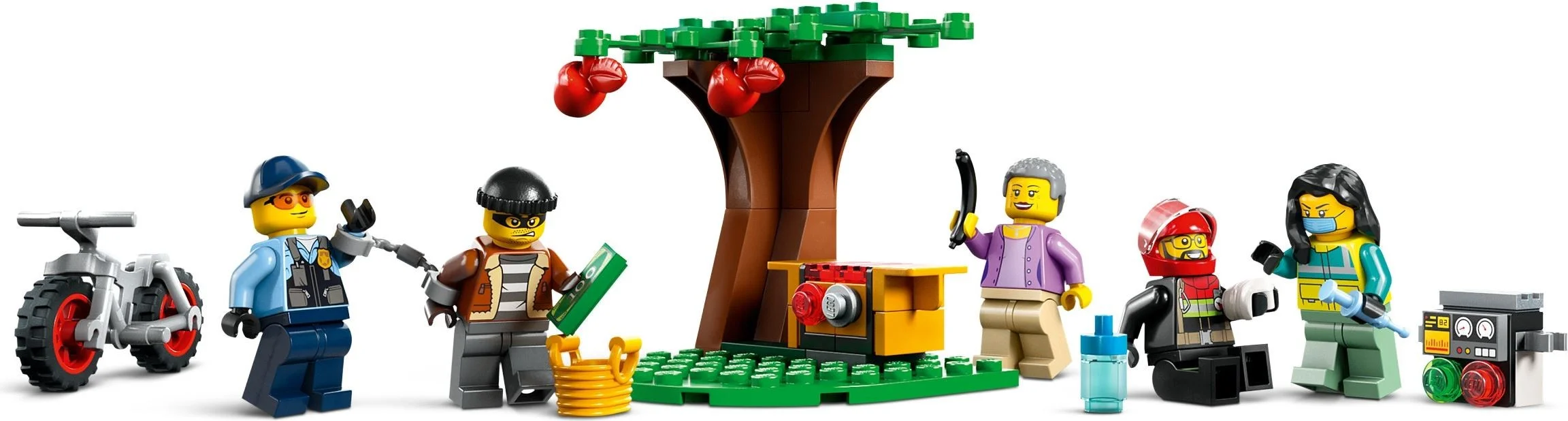 LEGO® 60371 Parking dla pojazdów uprzywilejowanych - zdjęcie 3