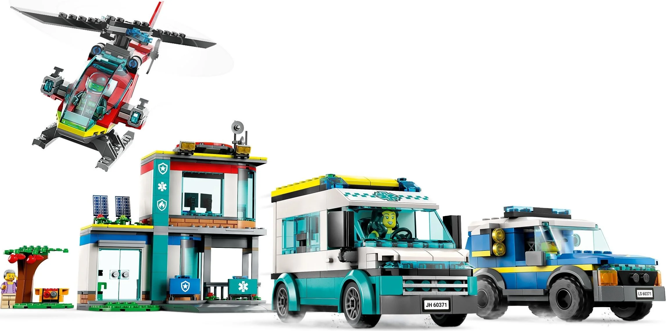 LEGO® 60371 Parking dla pojazdów uprzywilejowanych - zdjęcie 7