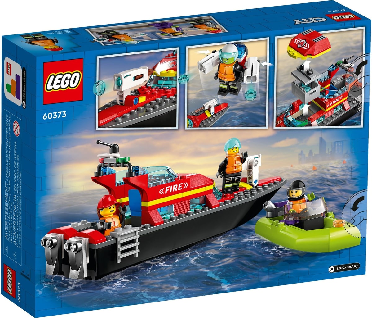 LEGO® 60373 Łódź strażacka - zdjęcie 16